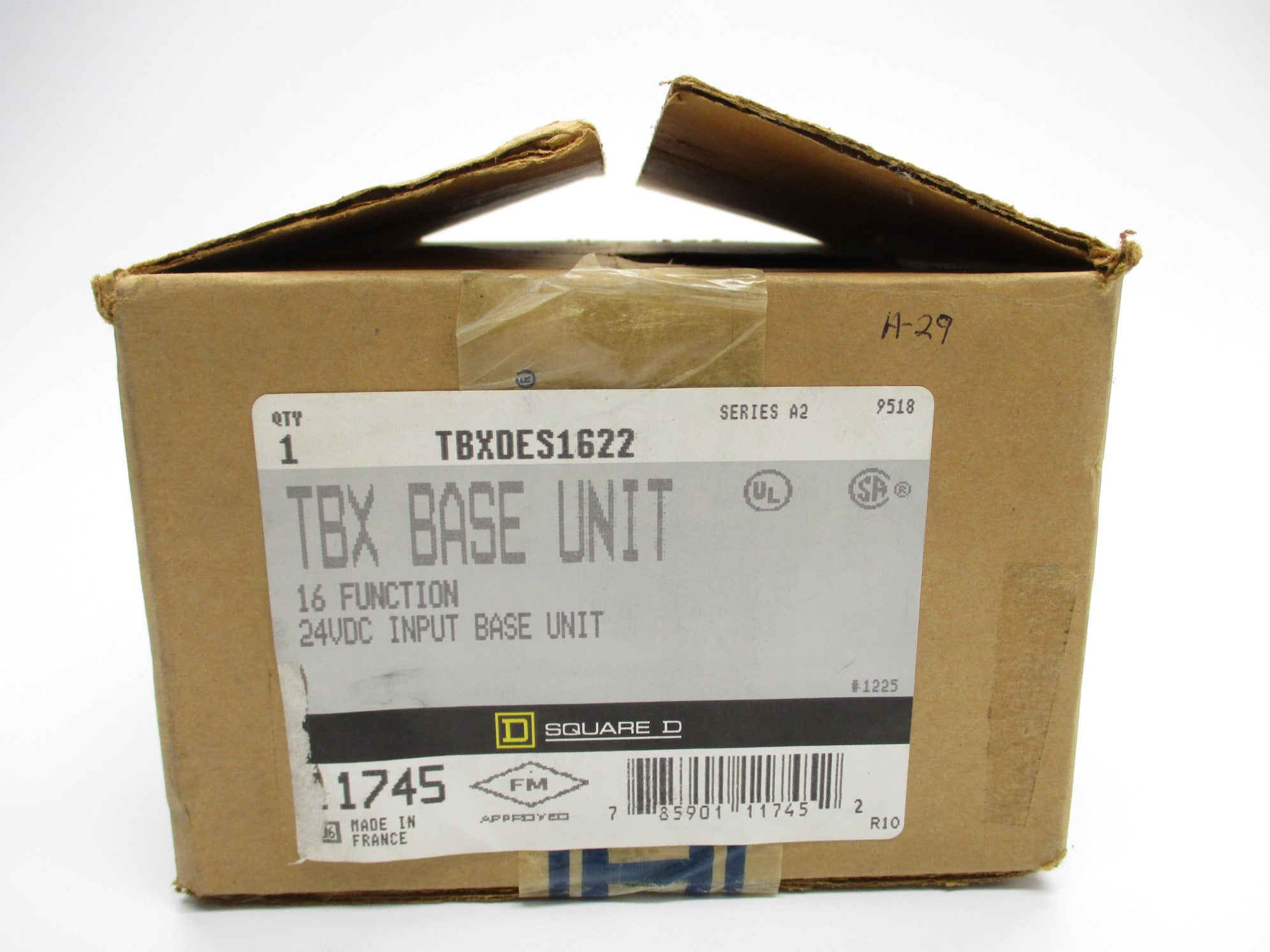 SQUARE D TBXDES1622 SER. A2 NSMP