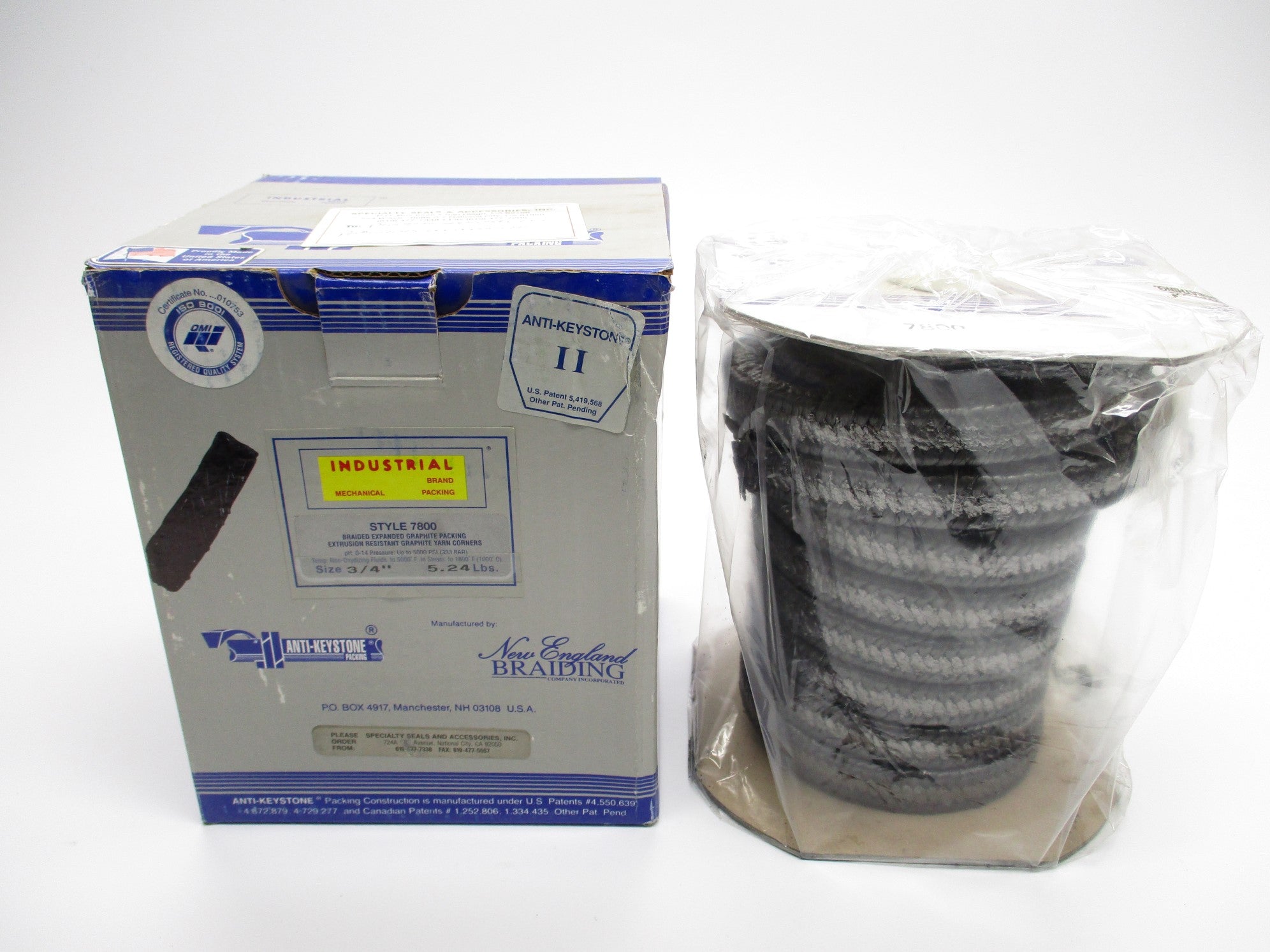 ANTI-KEYSTONE 7800 3/4" NSMP