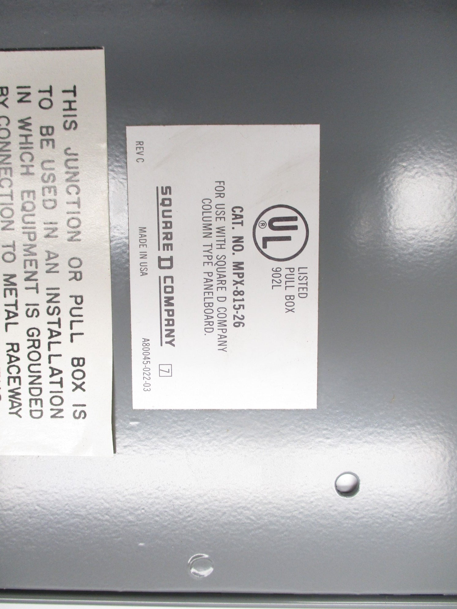 SQUARE D MPX81526 NSMP