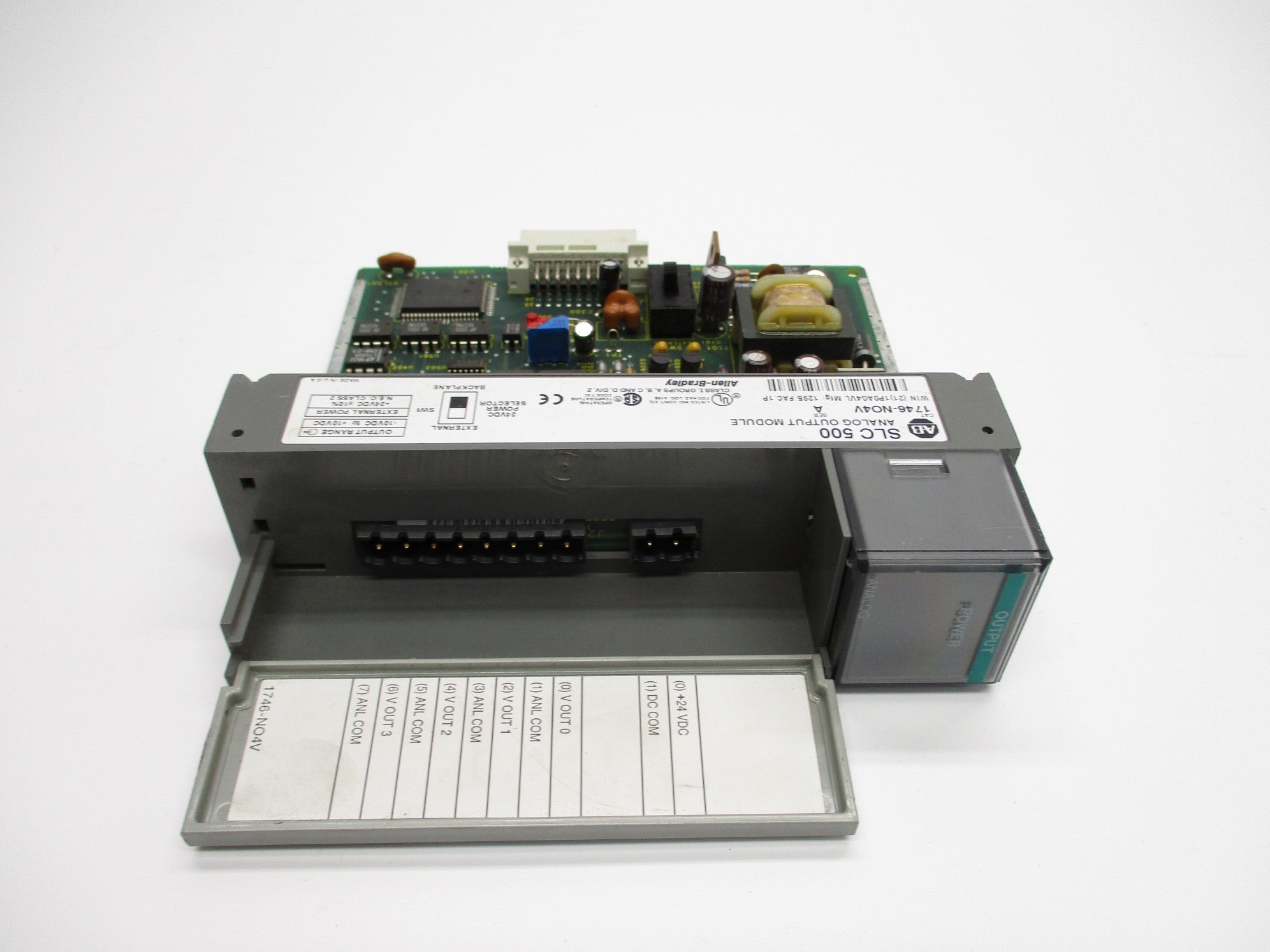 ALLEN BRADLEY 1746-NO4V SER. A (NO TERMINAL) UNMP