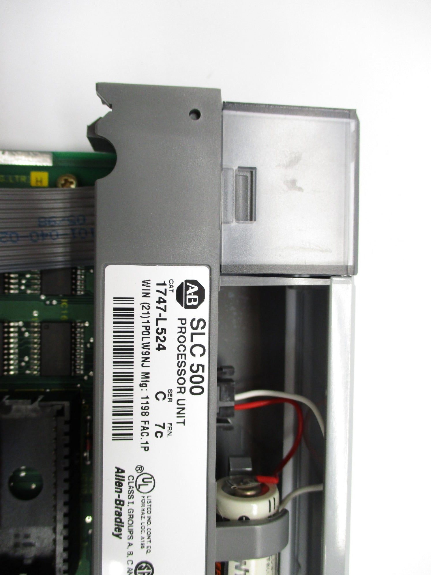 ALLEN BRADLEY 1747-L524 SER. C F/W 7C (REPAIRED) UNMP