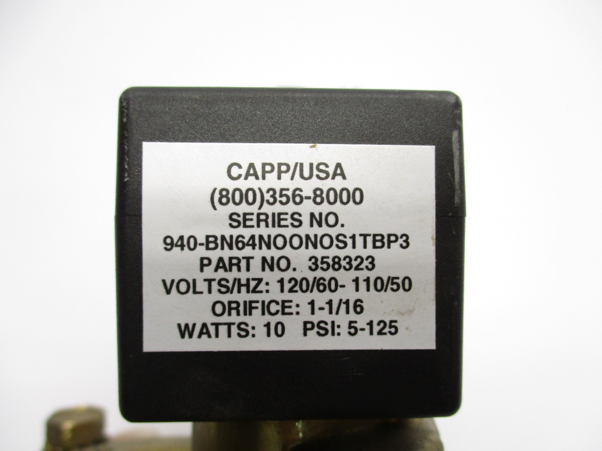 CAPP USA 940-BN64NOONOS1TBP3 120V NSNP