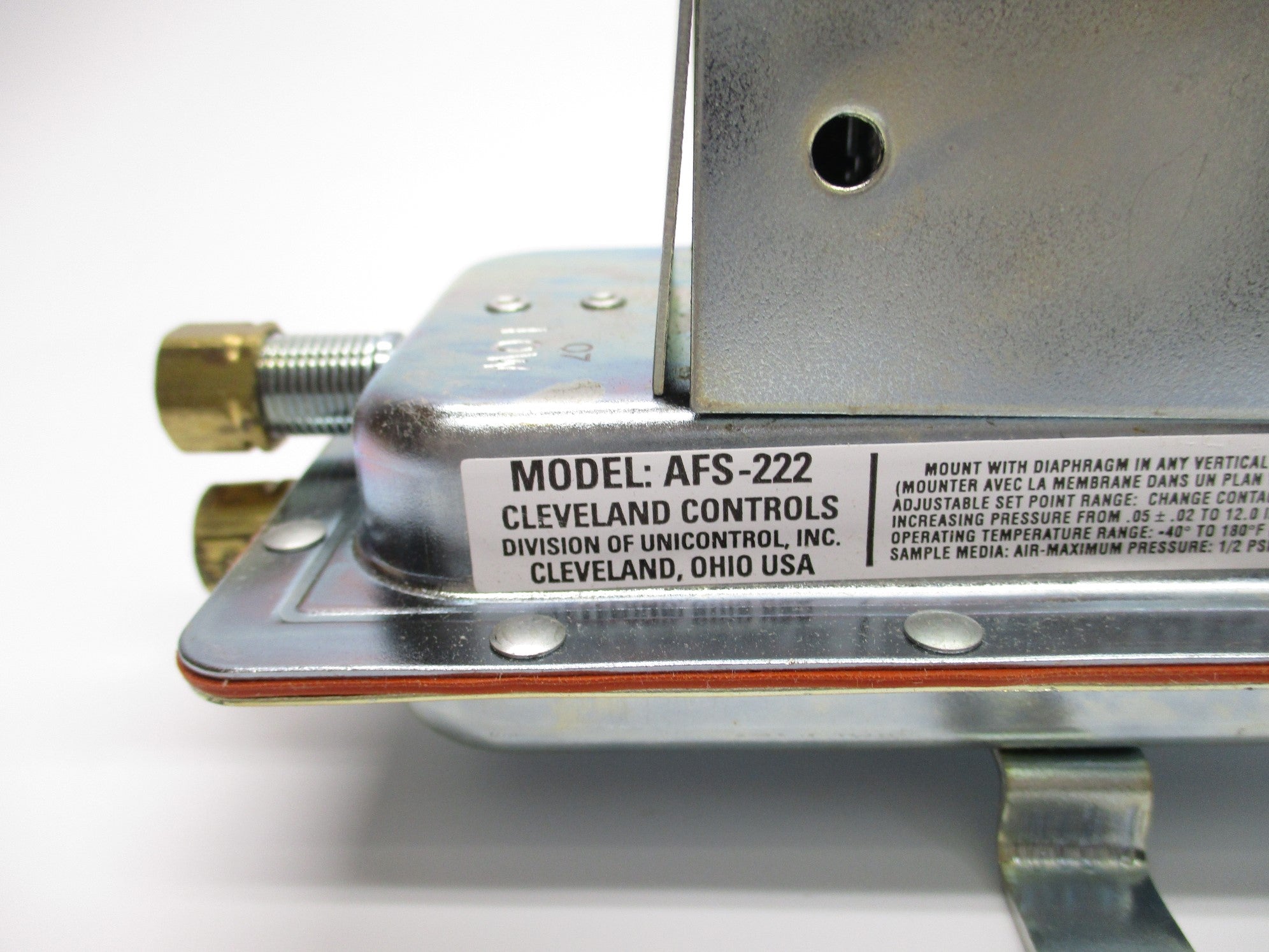 CLEVELAND CONTROLS AFS-222 NSMP