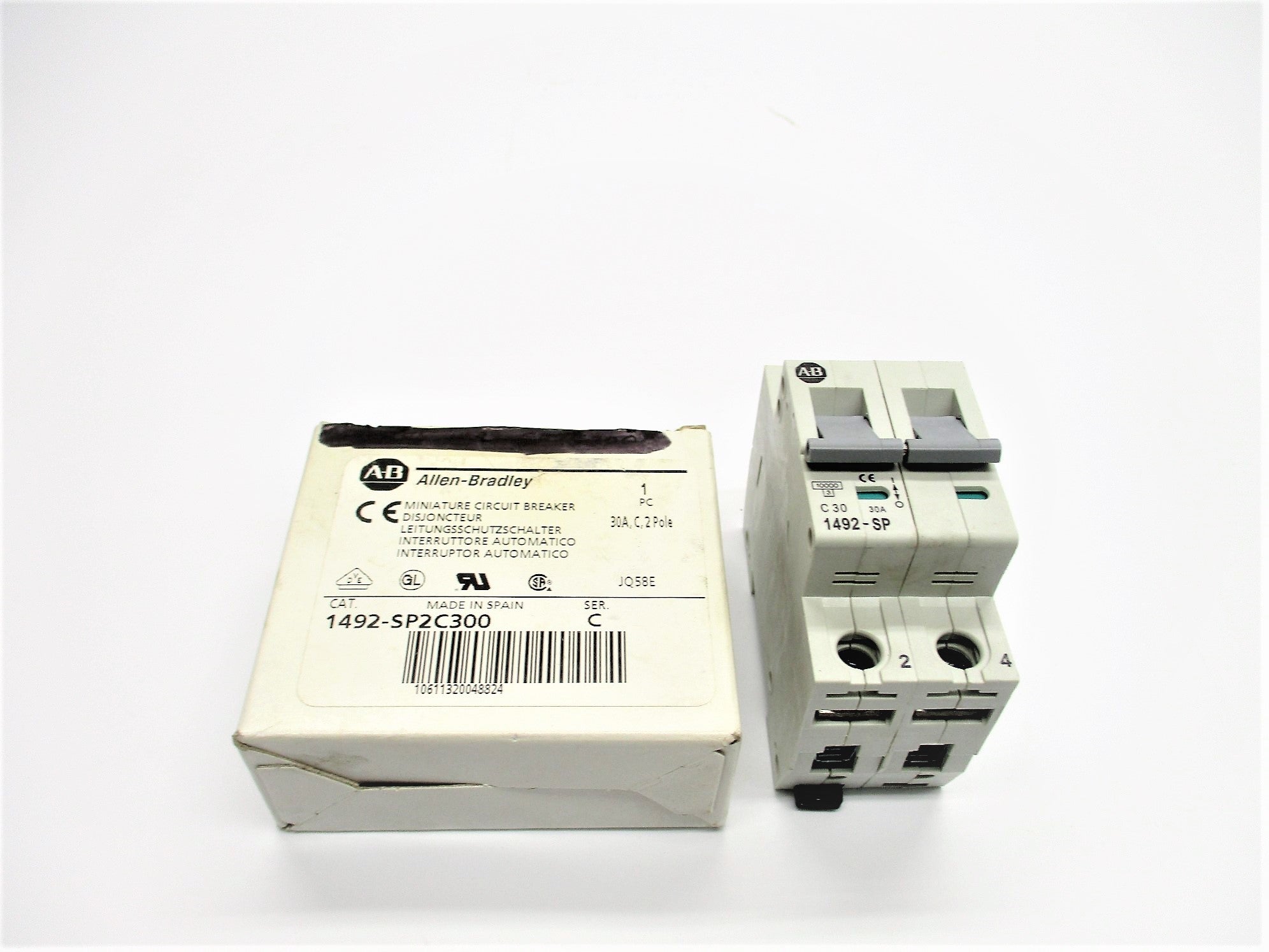 ALLEN BRADLEY 1492-SP2C300 SER. C 30A 415VAC NSMP