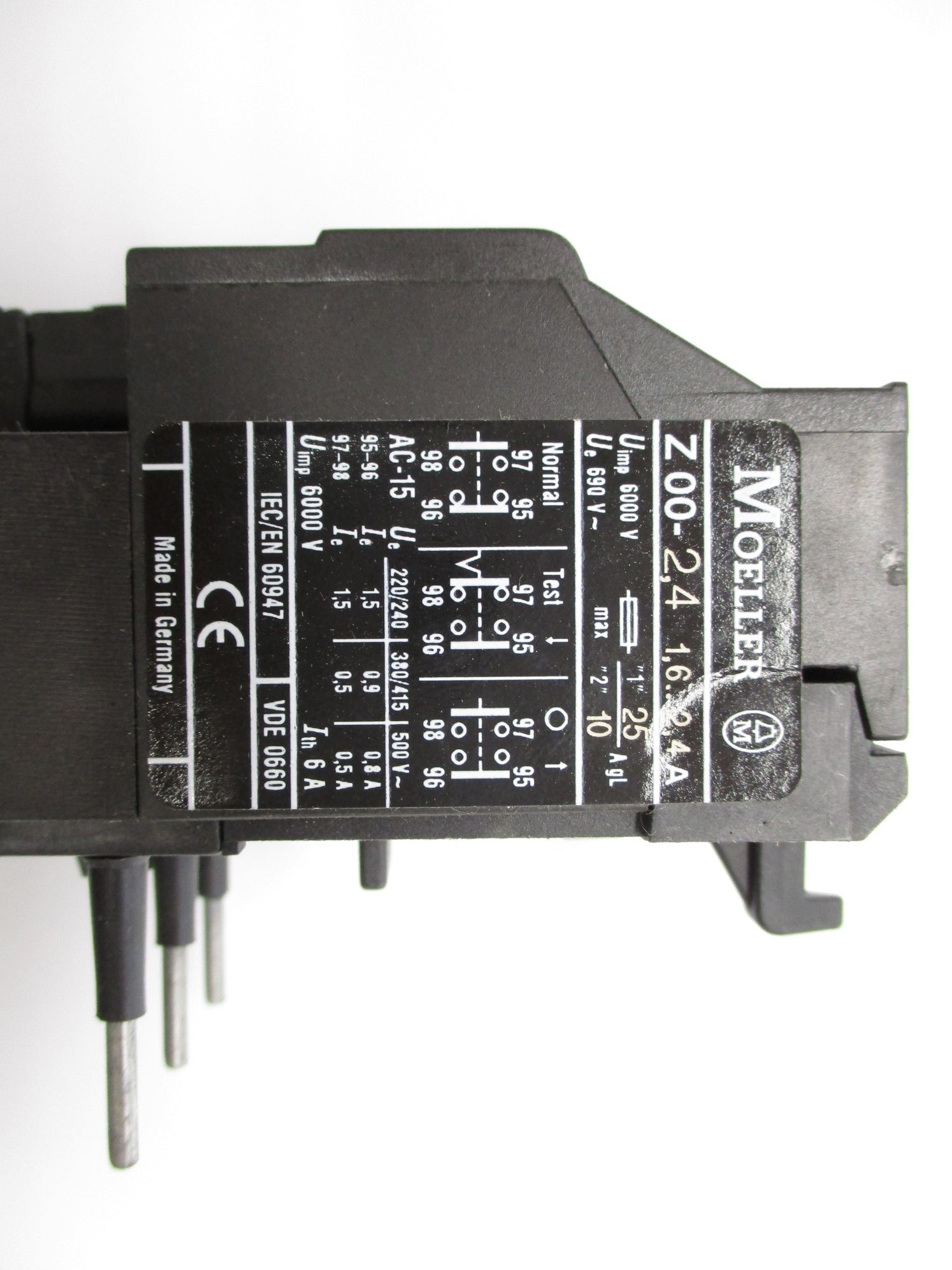 KLOCKNER MOELLER Z00-2.4 1.6-2.4A NSMP