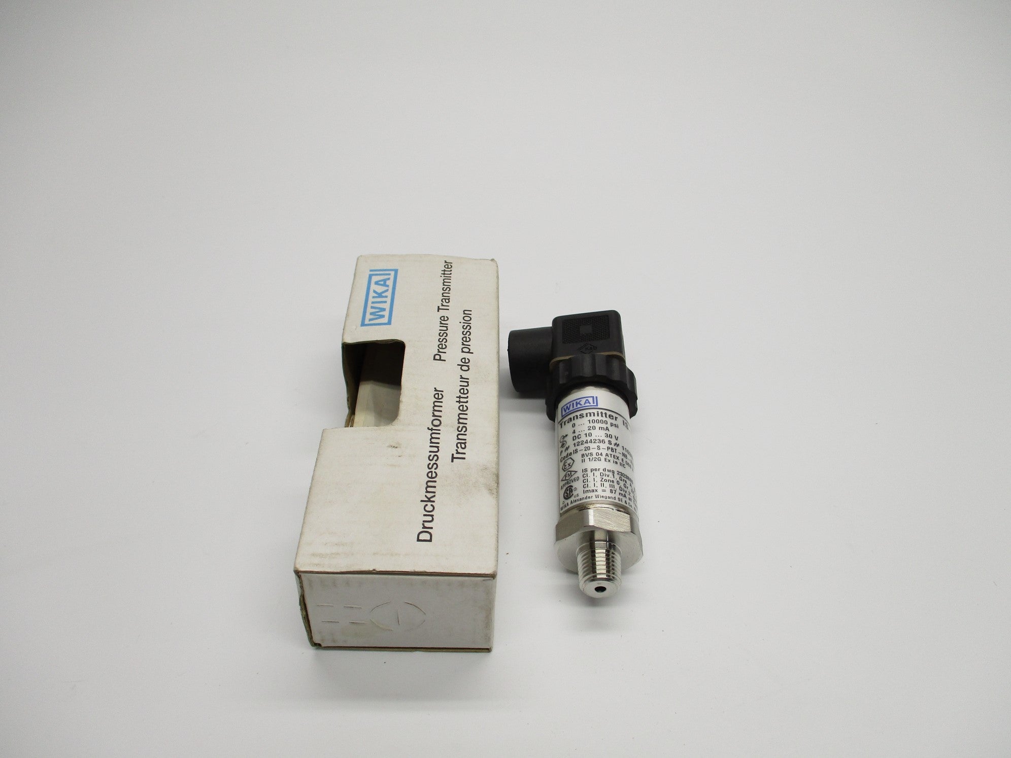 WIKA IS-20-S 0-10000PSI NSMP