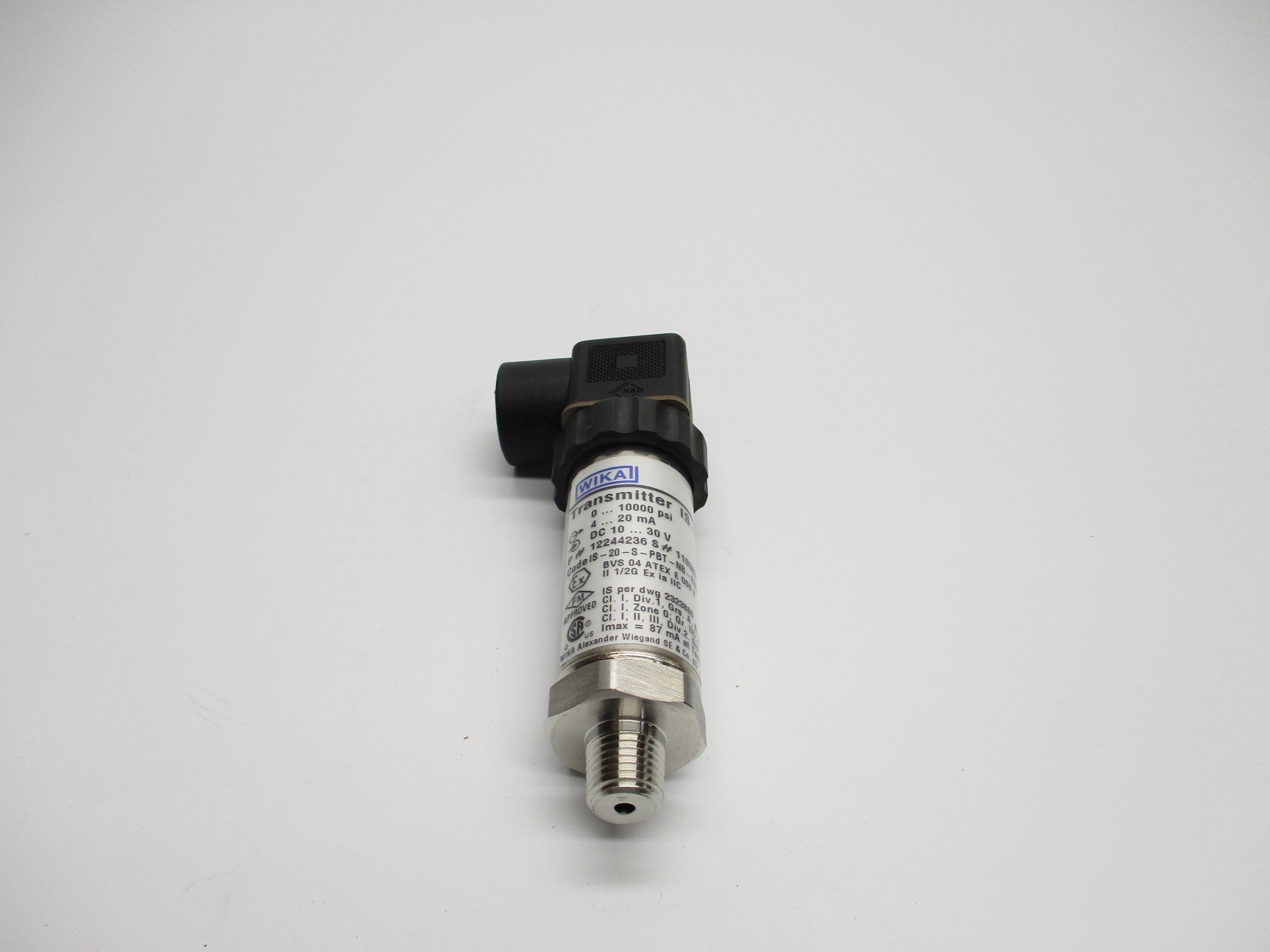 WIKA IS-20-S 0-10000PSI NSMP