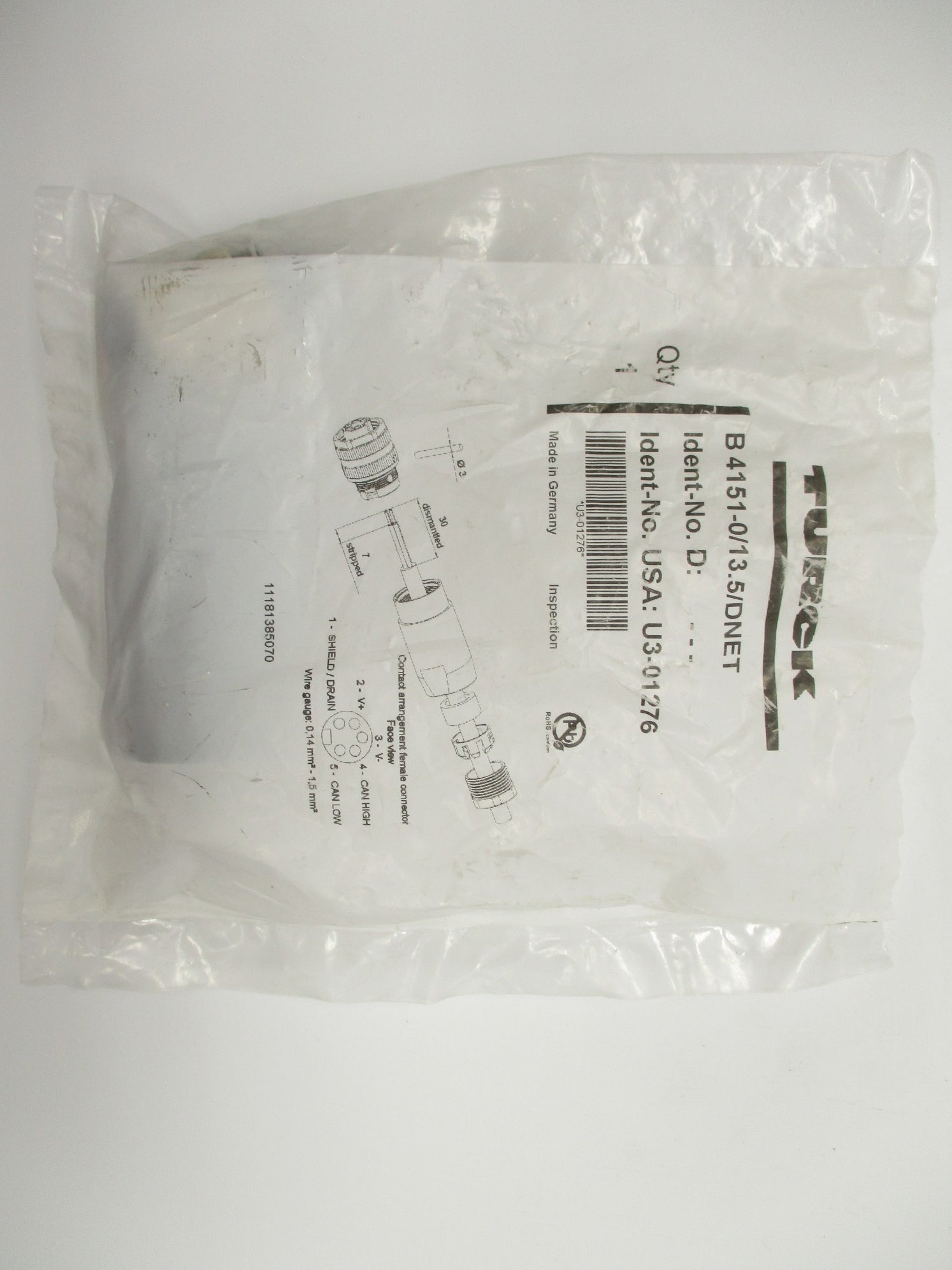 TURCK B4151-0/13.5/DNET NSMP