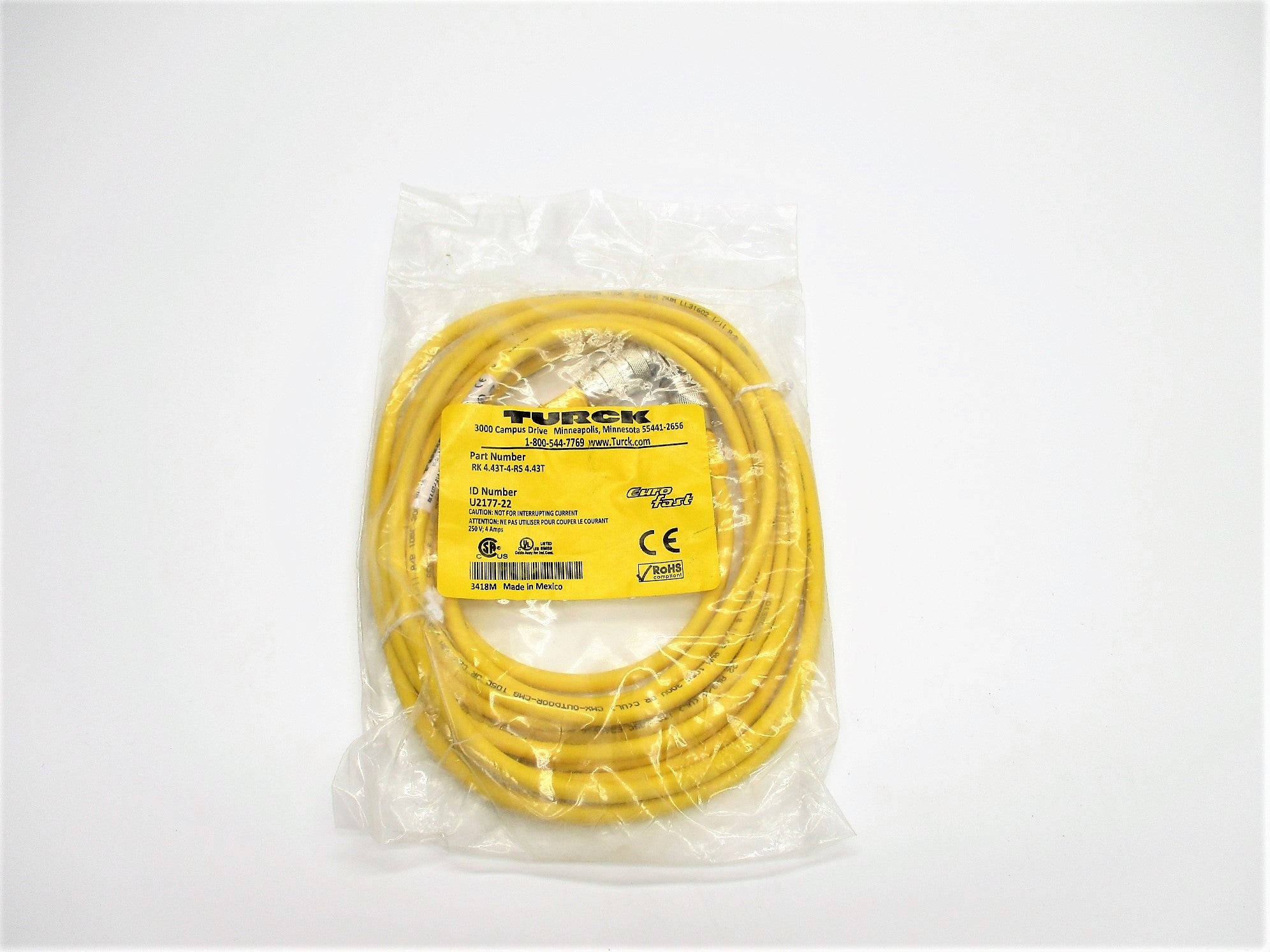 TURCK RK4.43T-4-RS4.43T NSMP