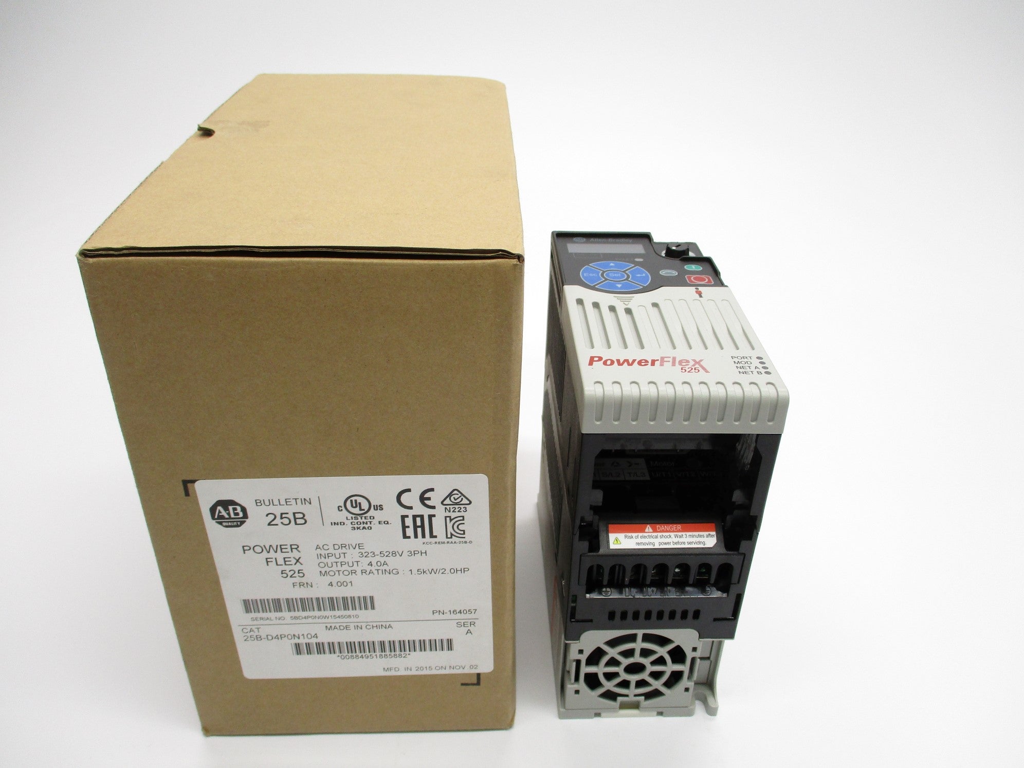 ALLEN BRADLEY 25B-D4P0N104 SER. A F/W 4.001 NSMP