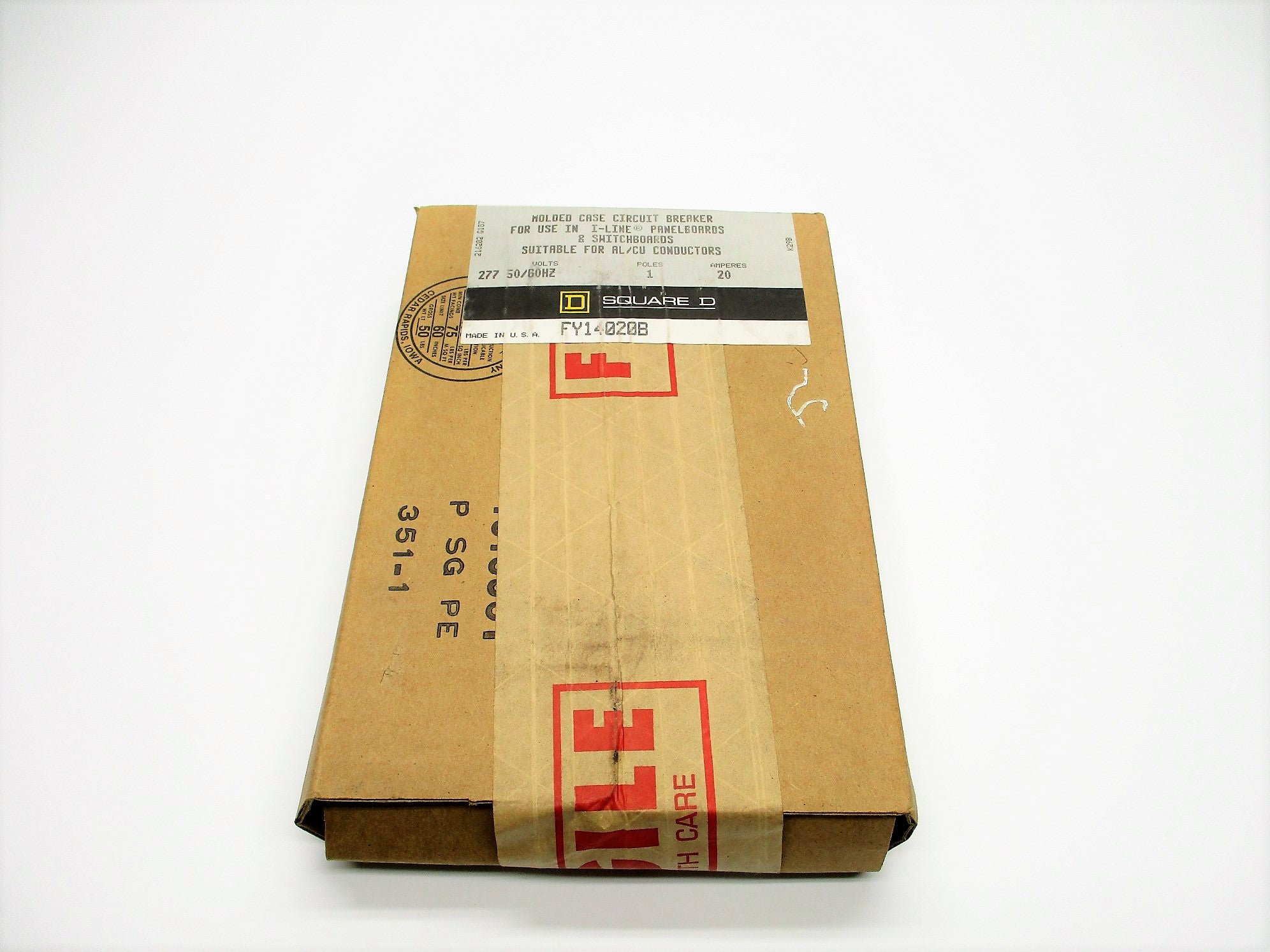 SQUARE D FY14020B SER. 2 20A 277V NSFS