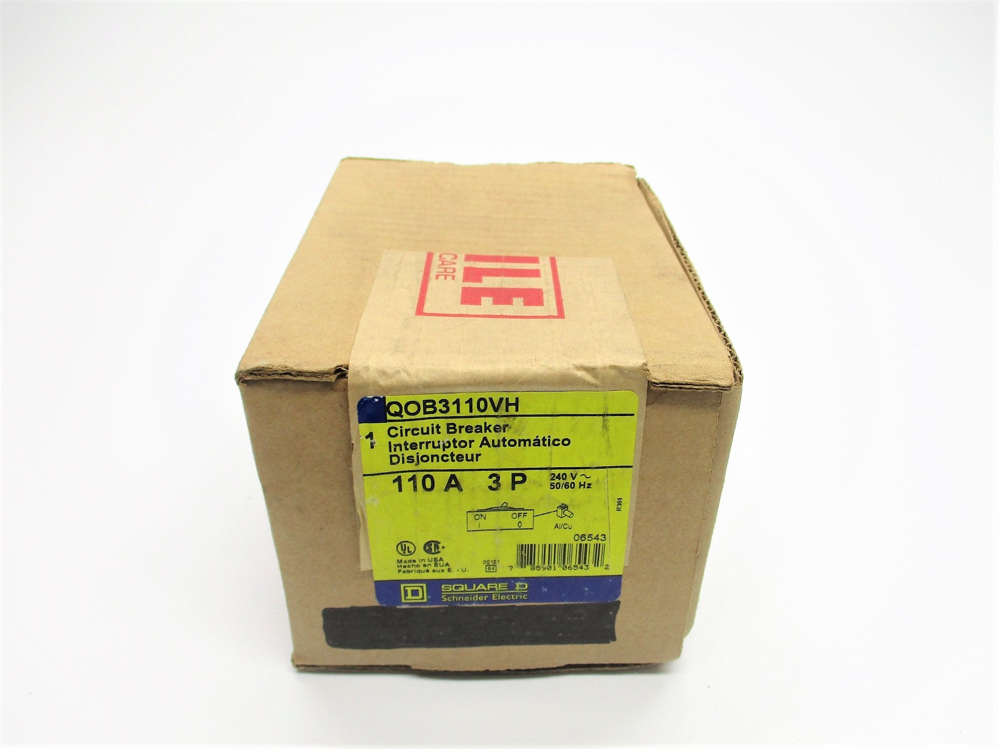SQUARE D QOB3110VH 110A 240V NSFS