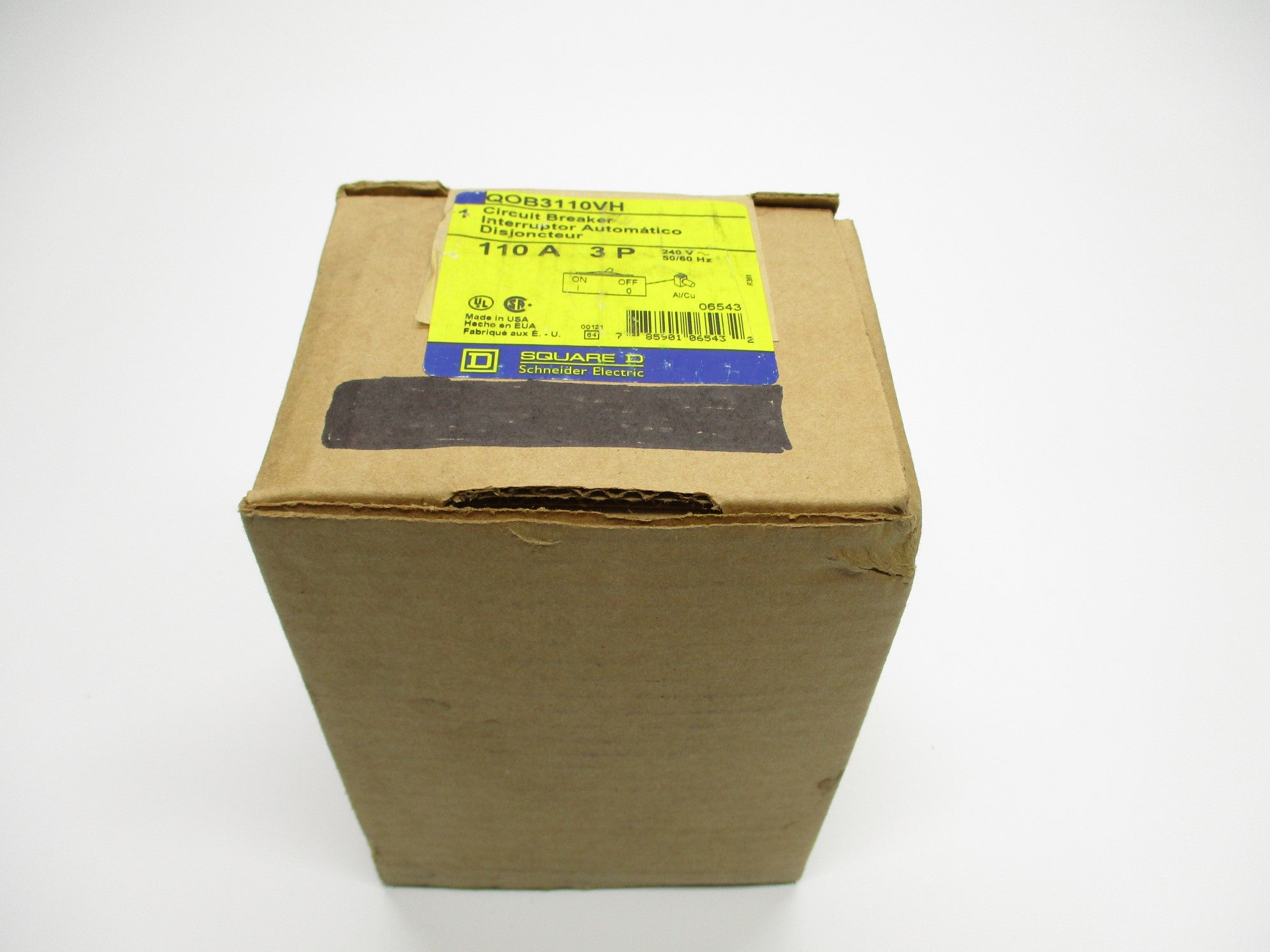 SQUARE D QOB3110VH 110A 240V NSFS