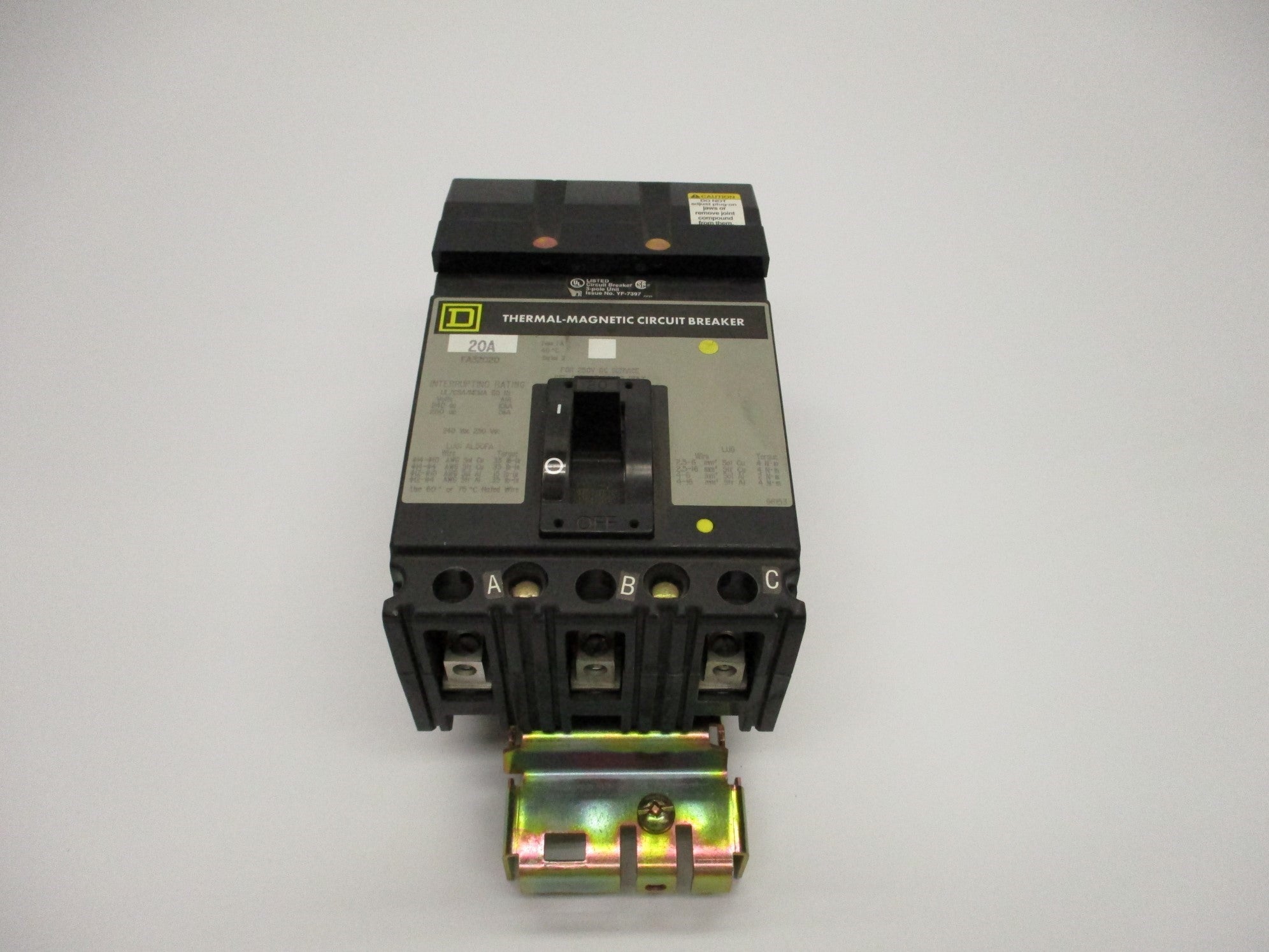 SQUARE D FA32020 20A 240V (GREY) NSMP