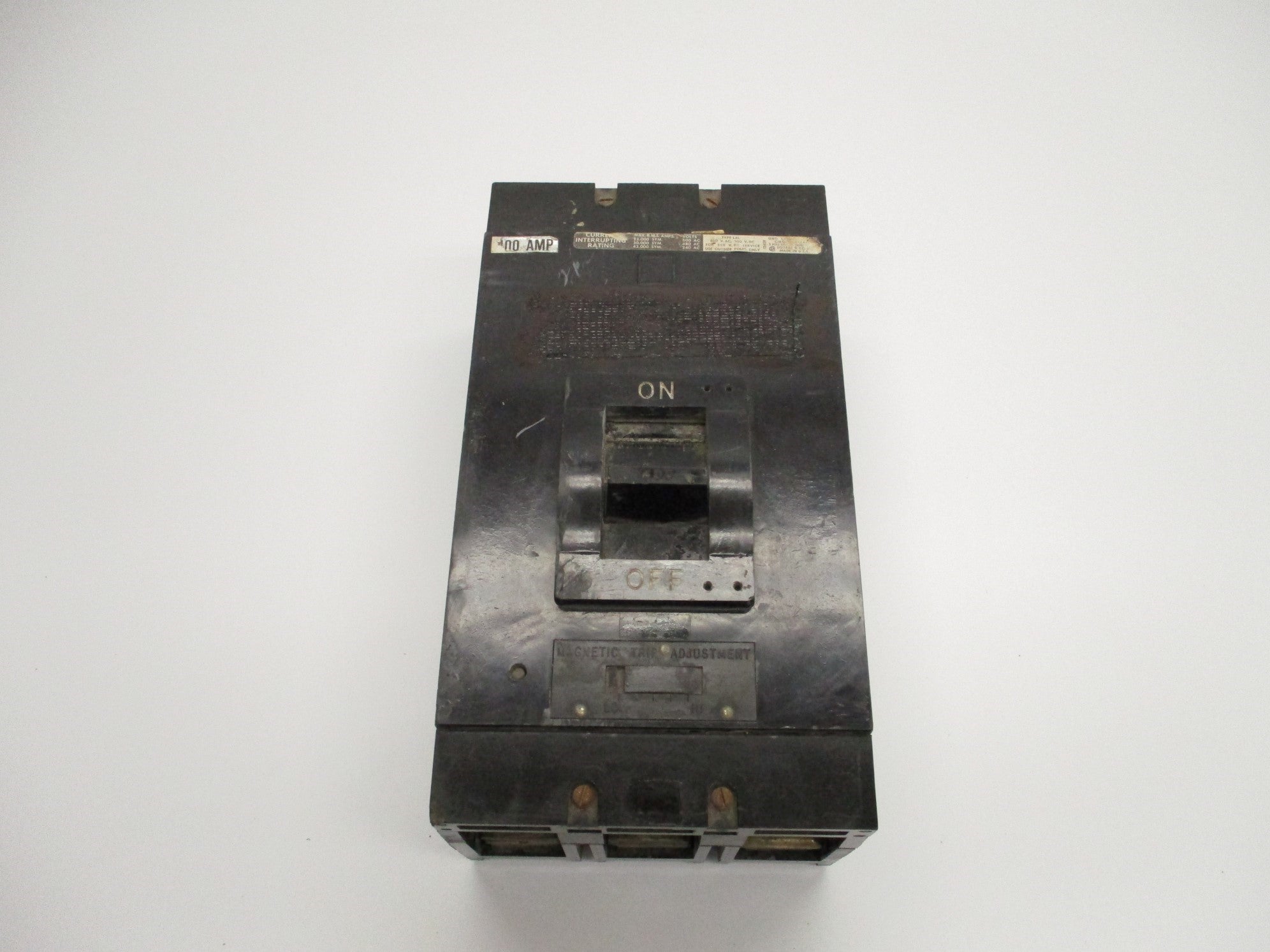 SQUARE D LAL36400MBZ 600VAC 400A UNMP