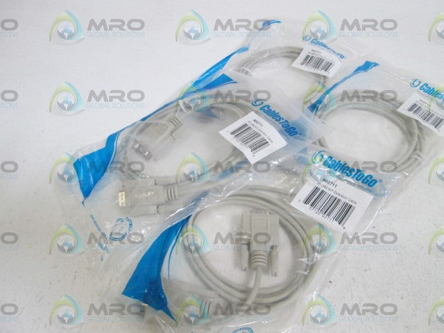 LOT OF 4 CABLES TOGO EXTENSION CABLE #02711 *NEW IN FACTORY BAG*
