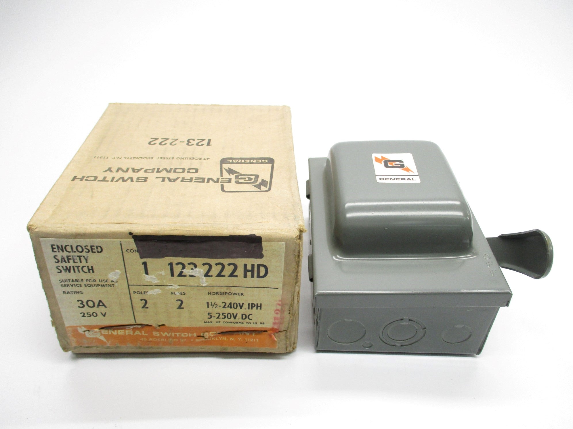 GENERAL SWITCH 123222HD NSMP