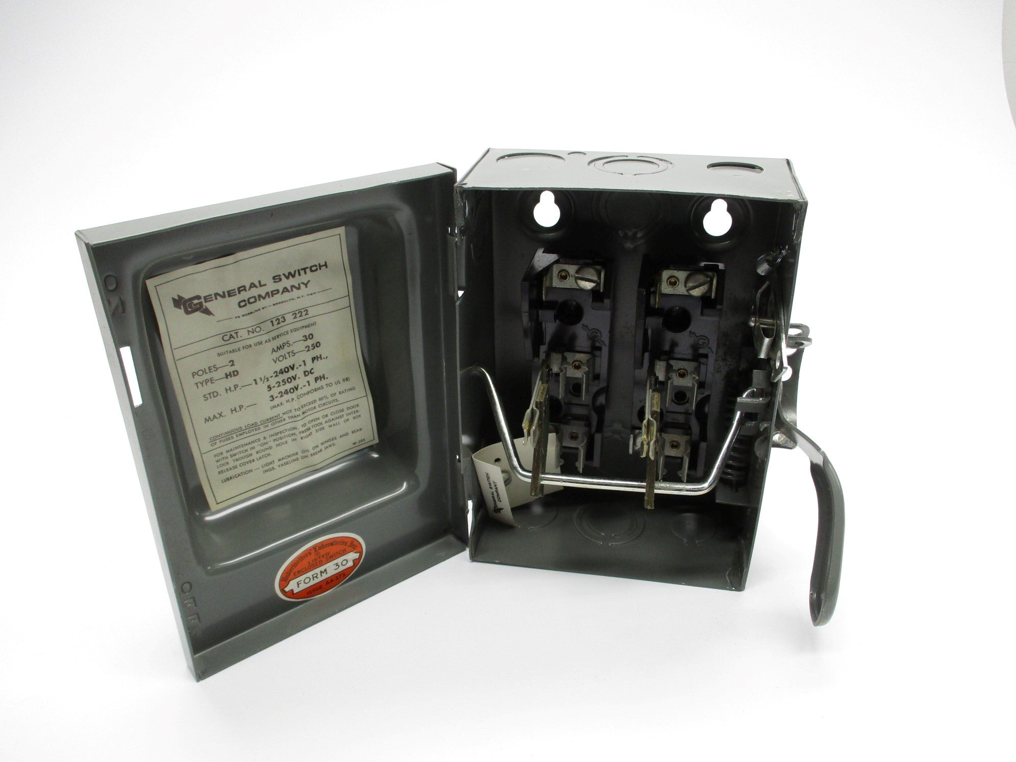 GENERAL SWITCH 123222HD NSMP
