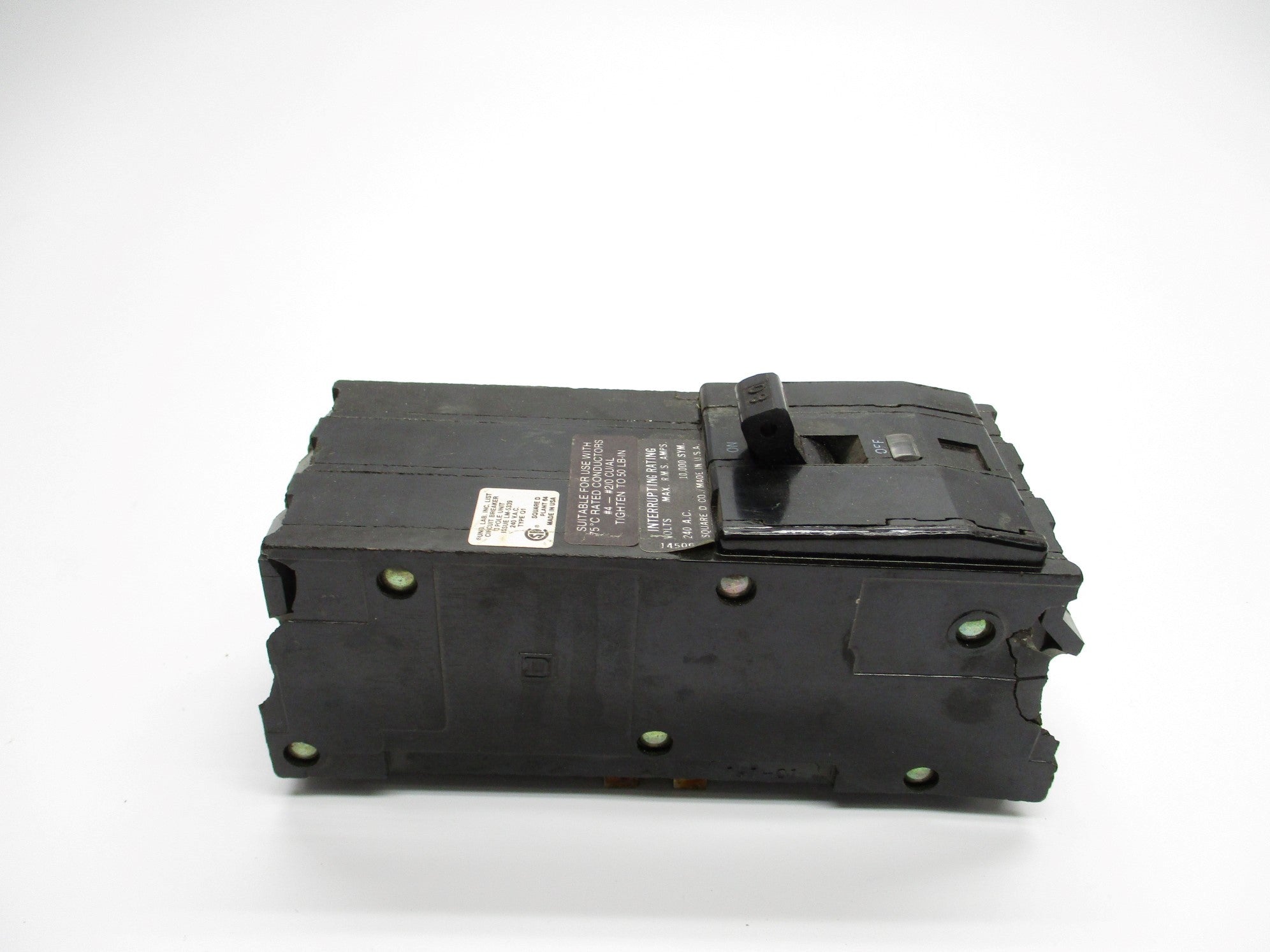SQUARE D Q1380 80A 240V (AS PICTURED) UNMP