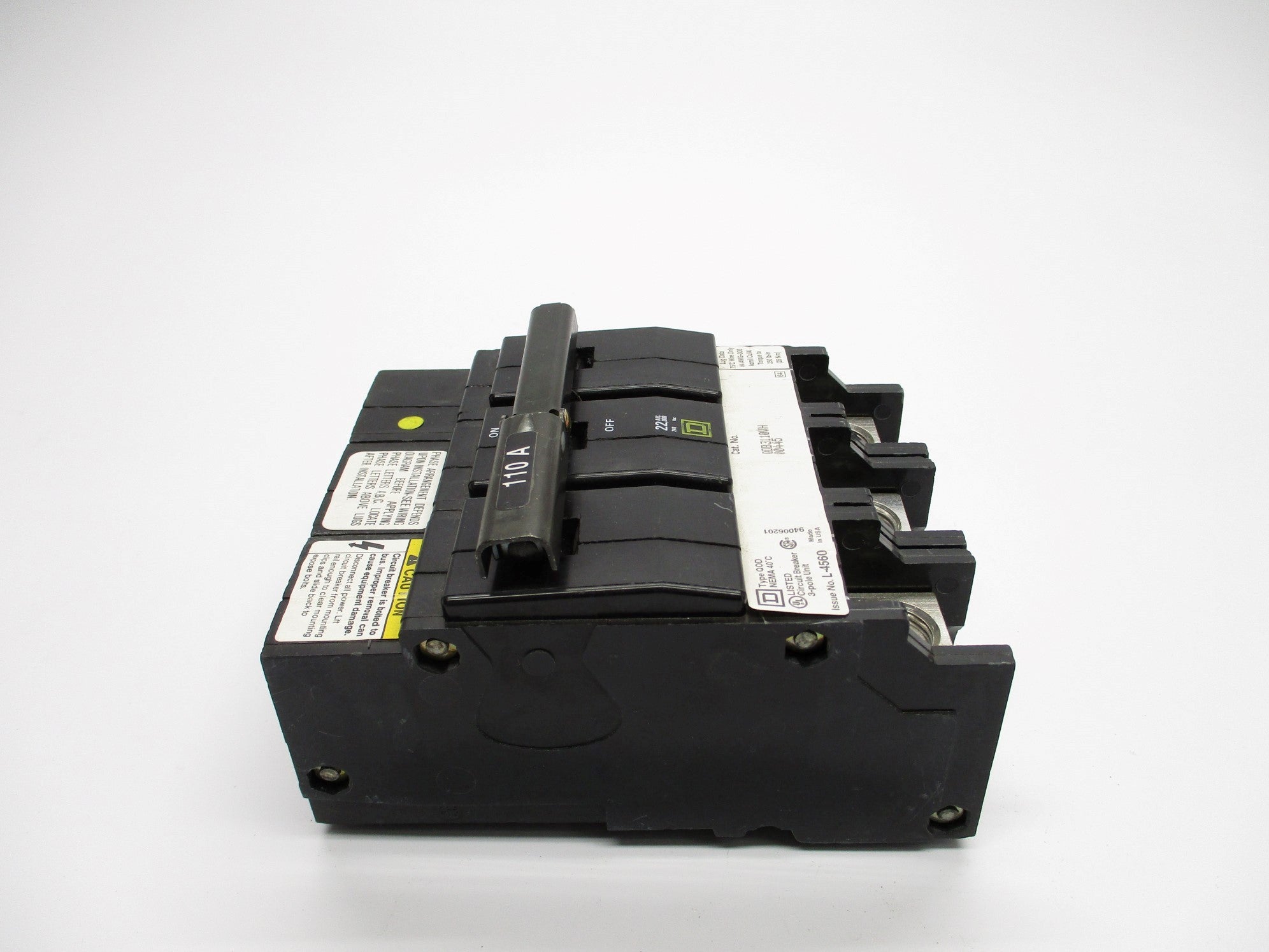 SQUARE D QOB3110VH 110A 240V NSMP