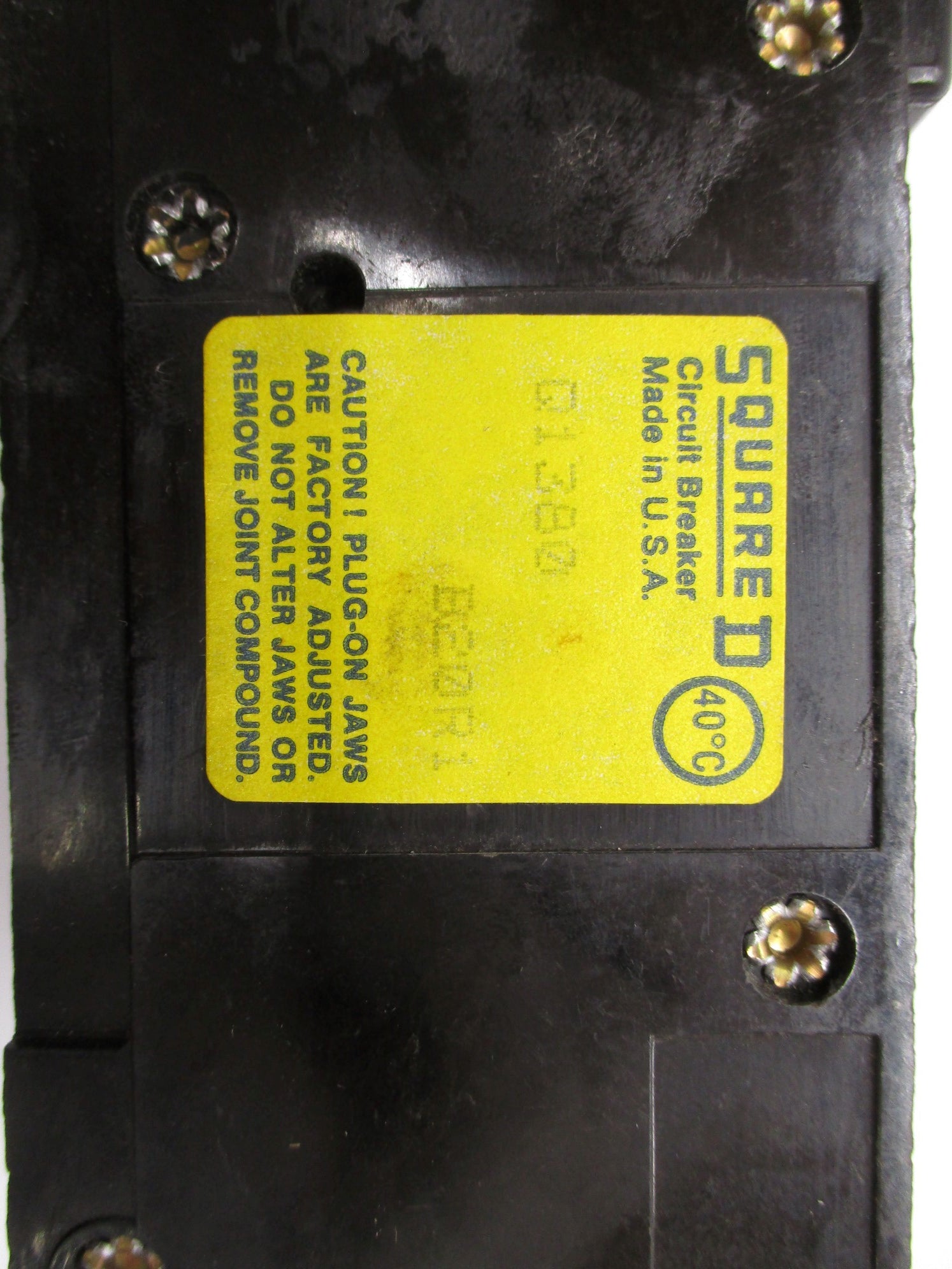 SQUARE D Q1380 80A 240V UNMP