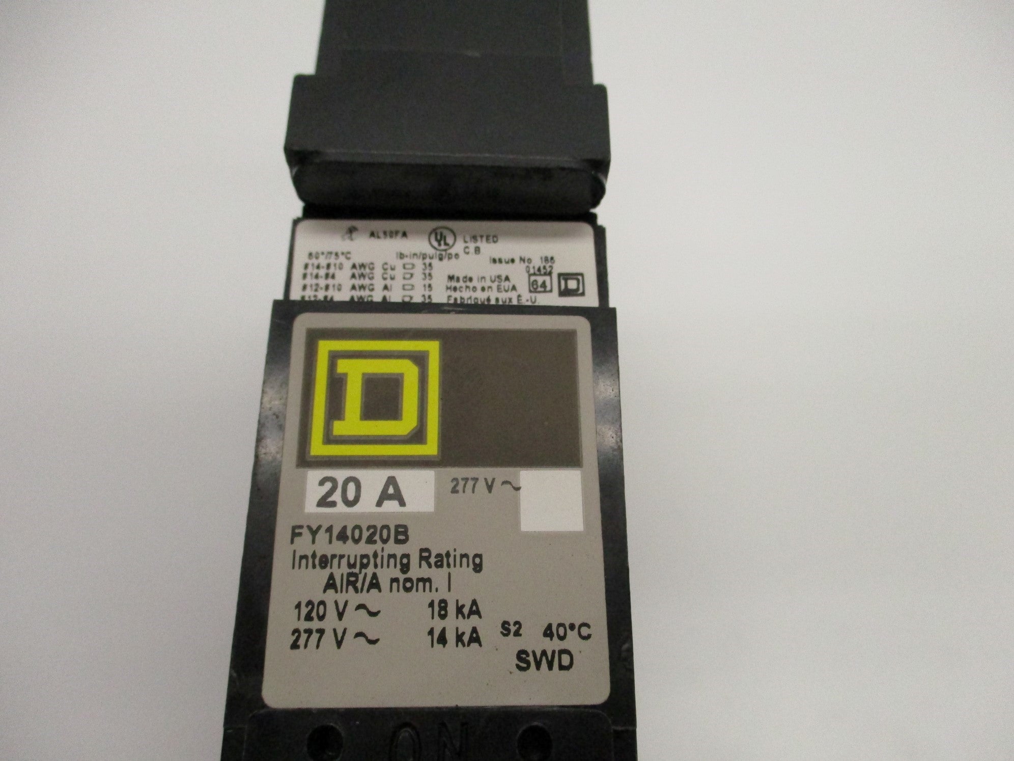 SQUARE D FY14020B 20A 277V (GREY) NSMP