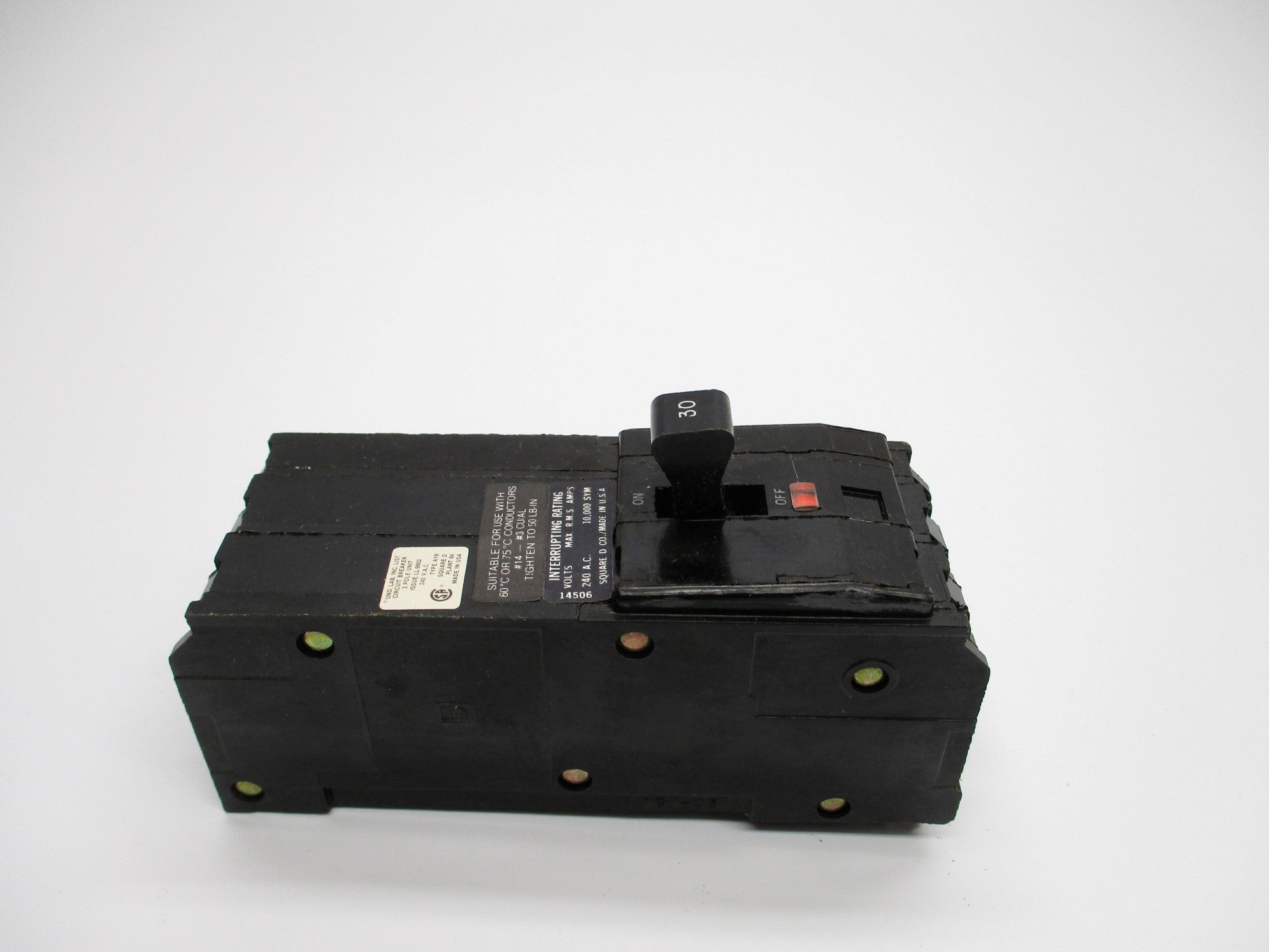 SQUARE D A1B330 30A 240V UNMP