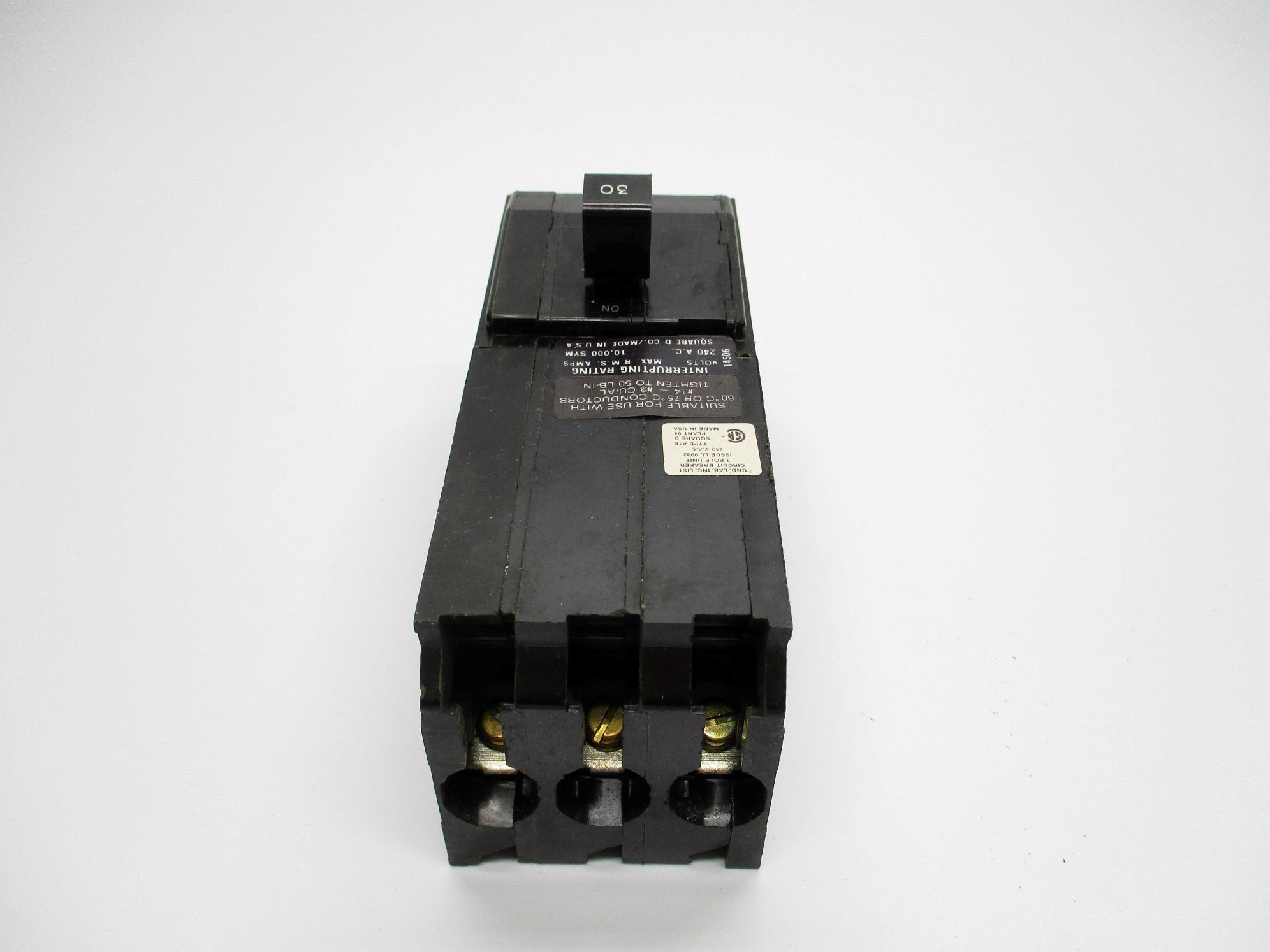 SQUARE D A1B330 30A 240V UNMP