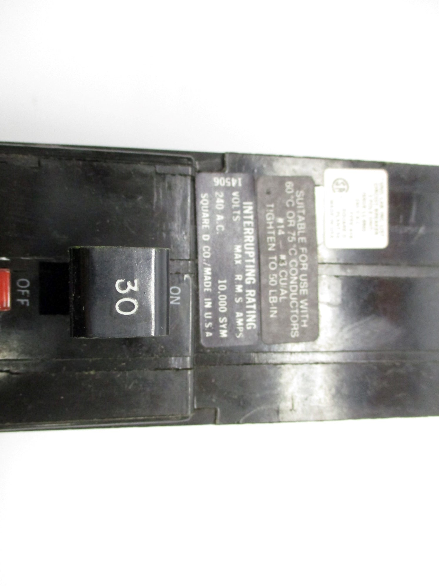 SQUARE D A1B330 30A 240V UNMP