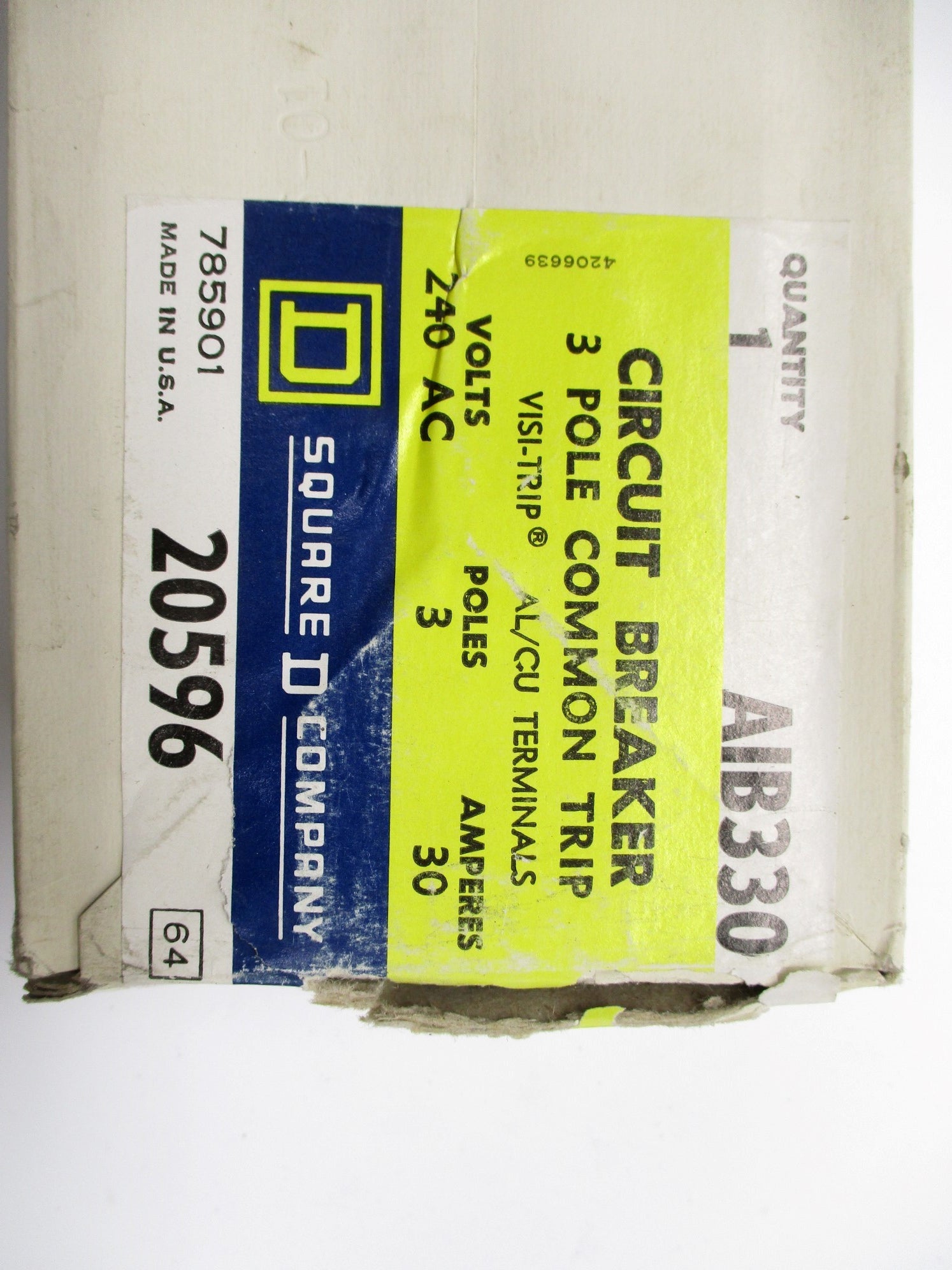 SQUARE D A1B330 30A 240V NSMP