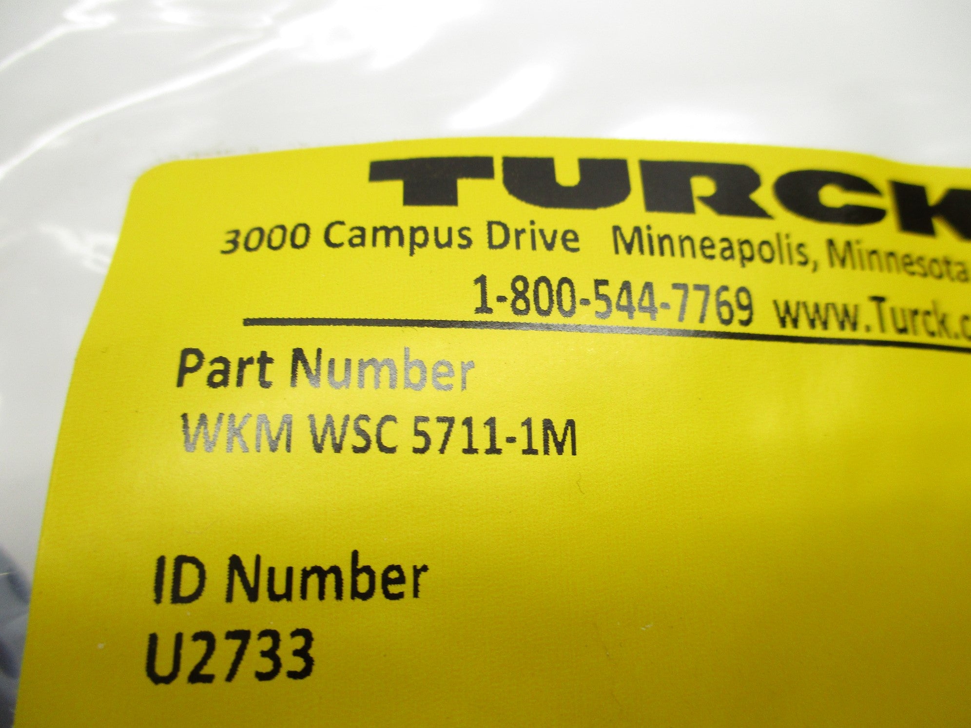 TURCK WKMWSC5711-1M NSMP