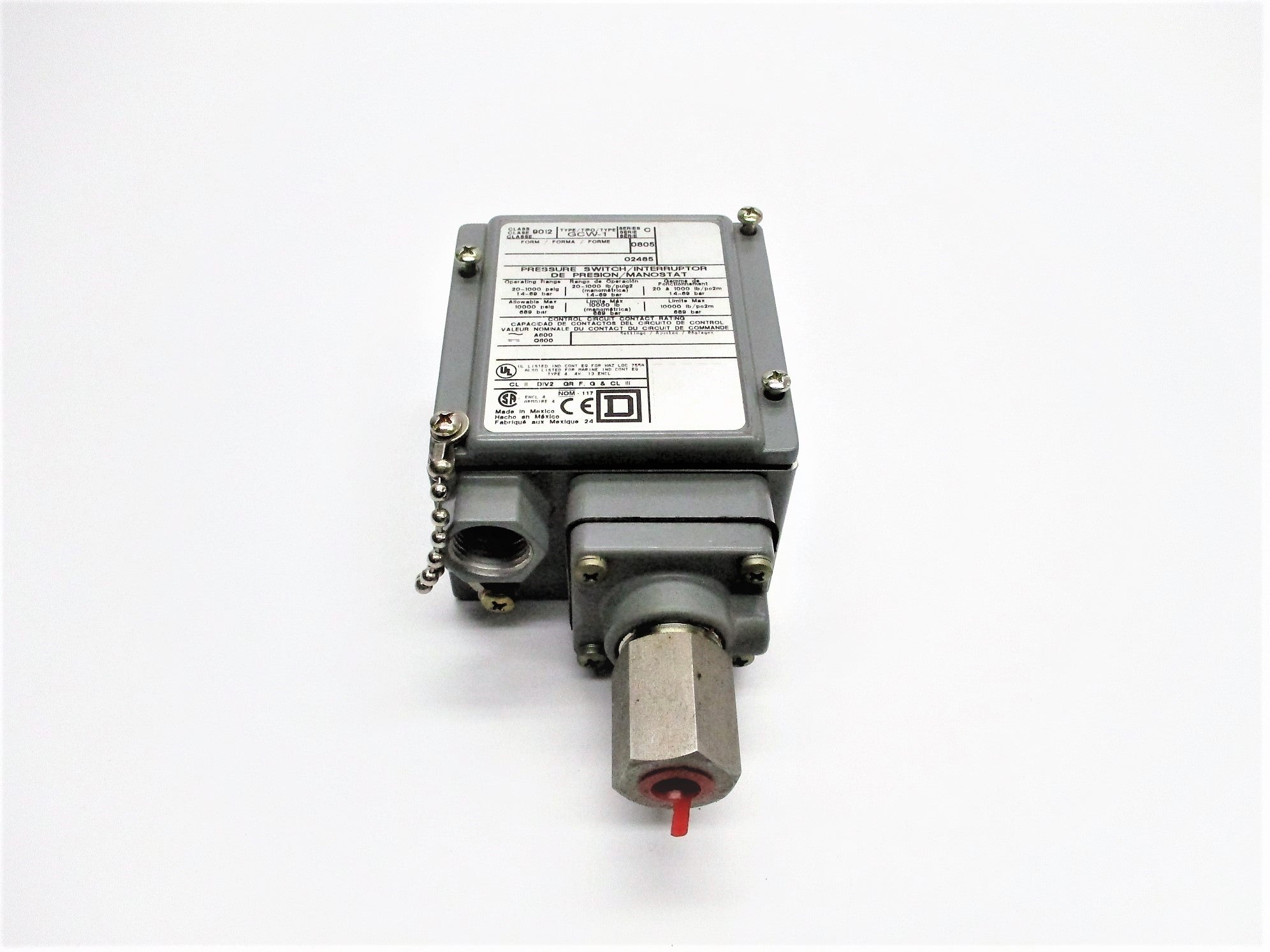 SQUARE D 9012-GCW-1 SER. C NSNP