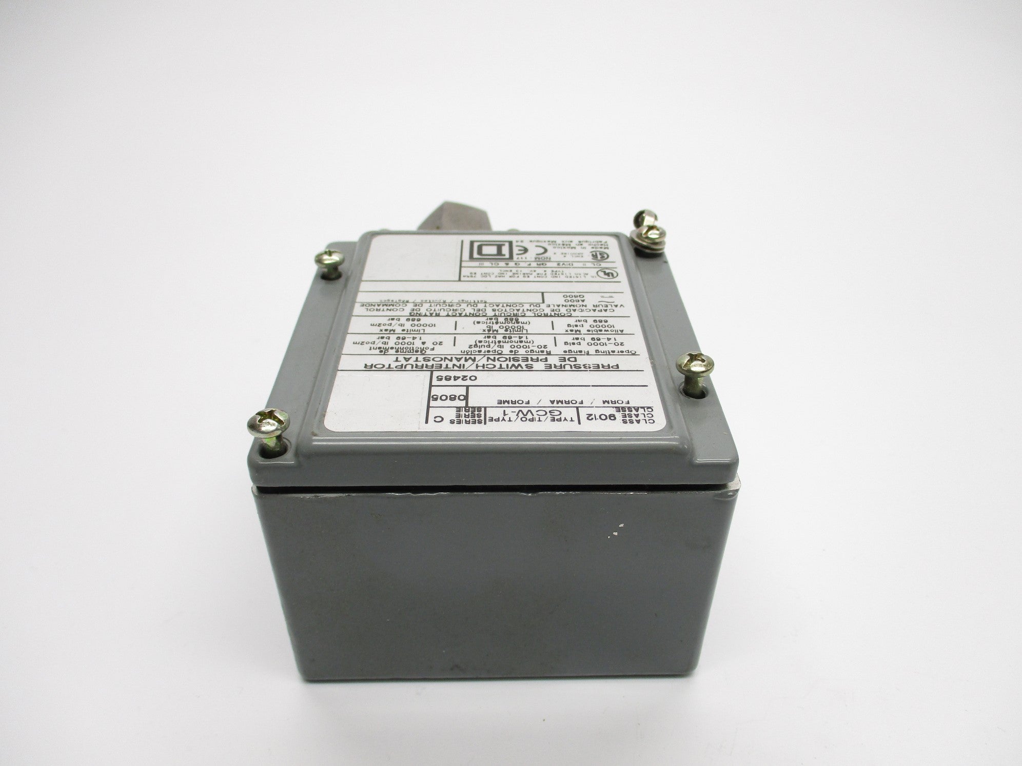 SQUARE D 9012-GCW-1 SER. C NSNP