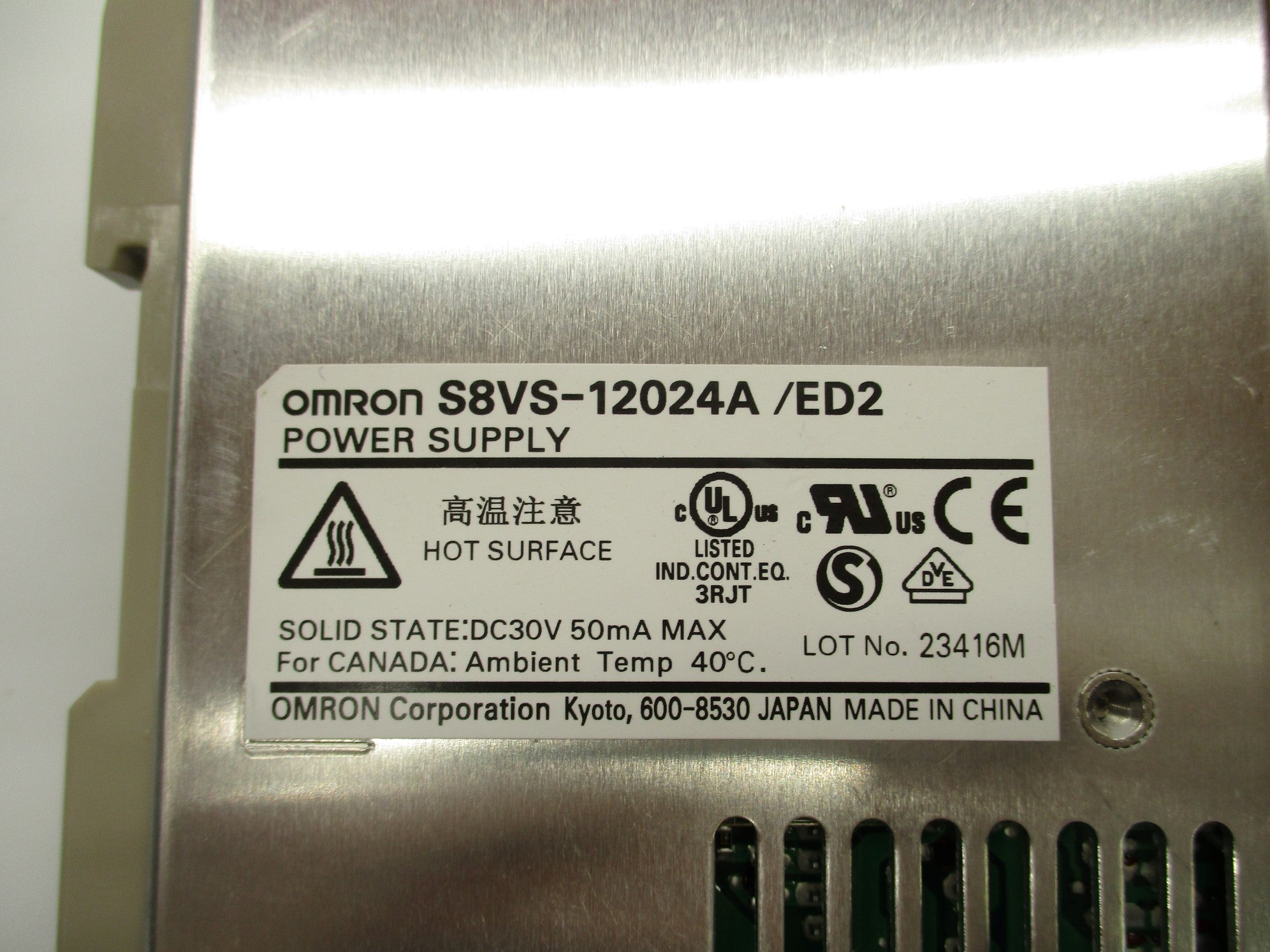 OMRON S8VS-12024A NSNP