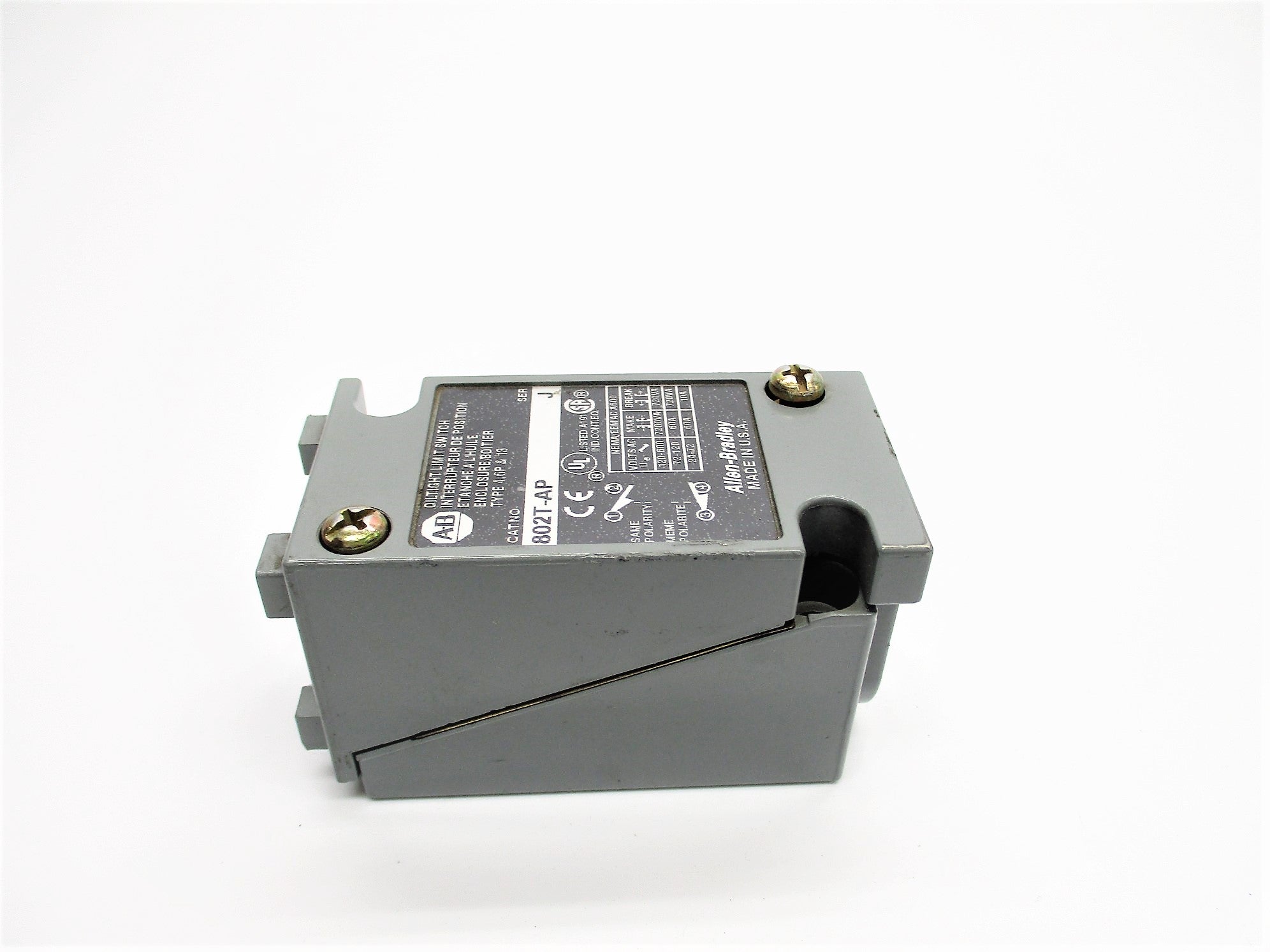 ALLEN BRADLEY 802T-AP SER. J (AS PICTURED) NSNP