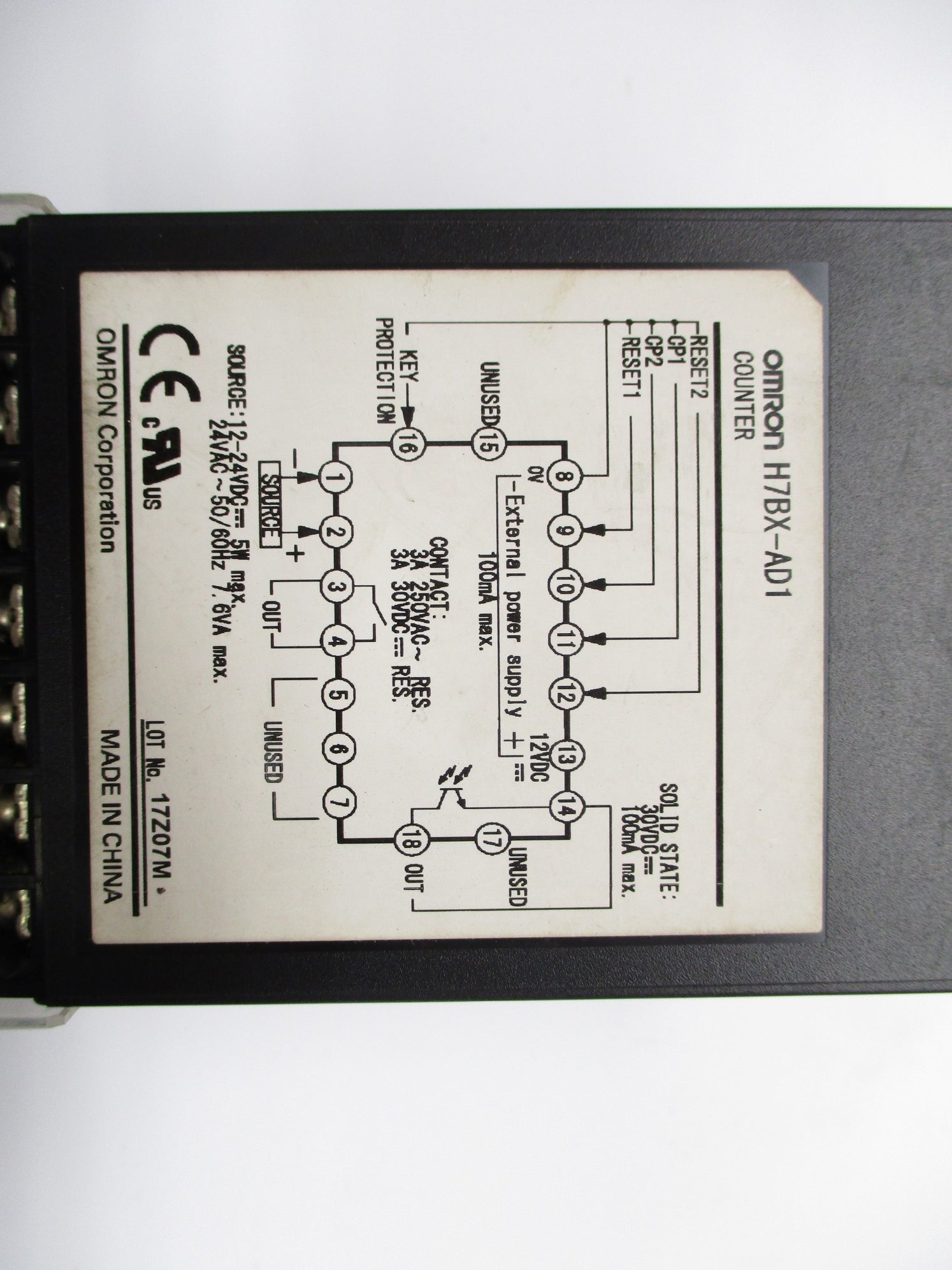 OMRON H7BX-AD1 NSNP