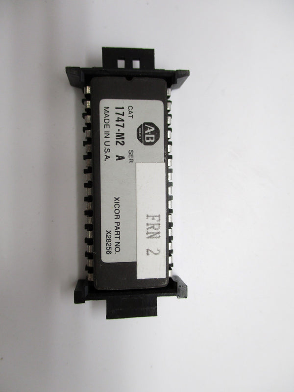 ALLEN BRADLEY 1747-M2 SER. A F/W 2  (BK/YL) NSMP
