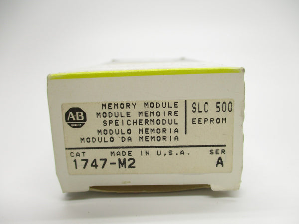 ALLEN BRADLEY 1747-M2 SER. A F/W 2  (BK/YL) NSMP