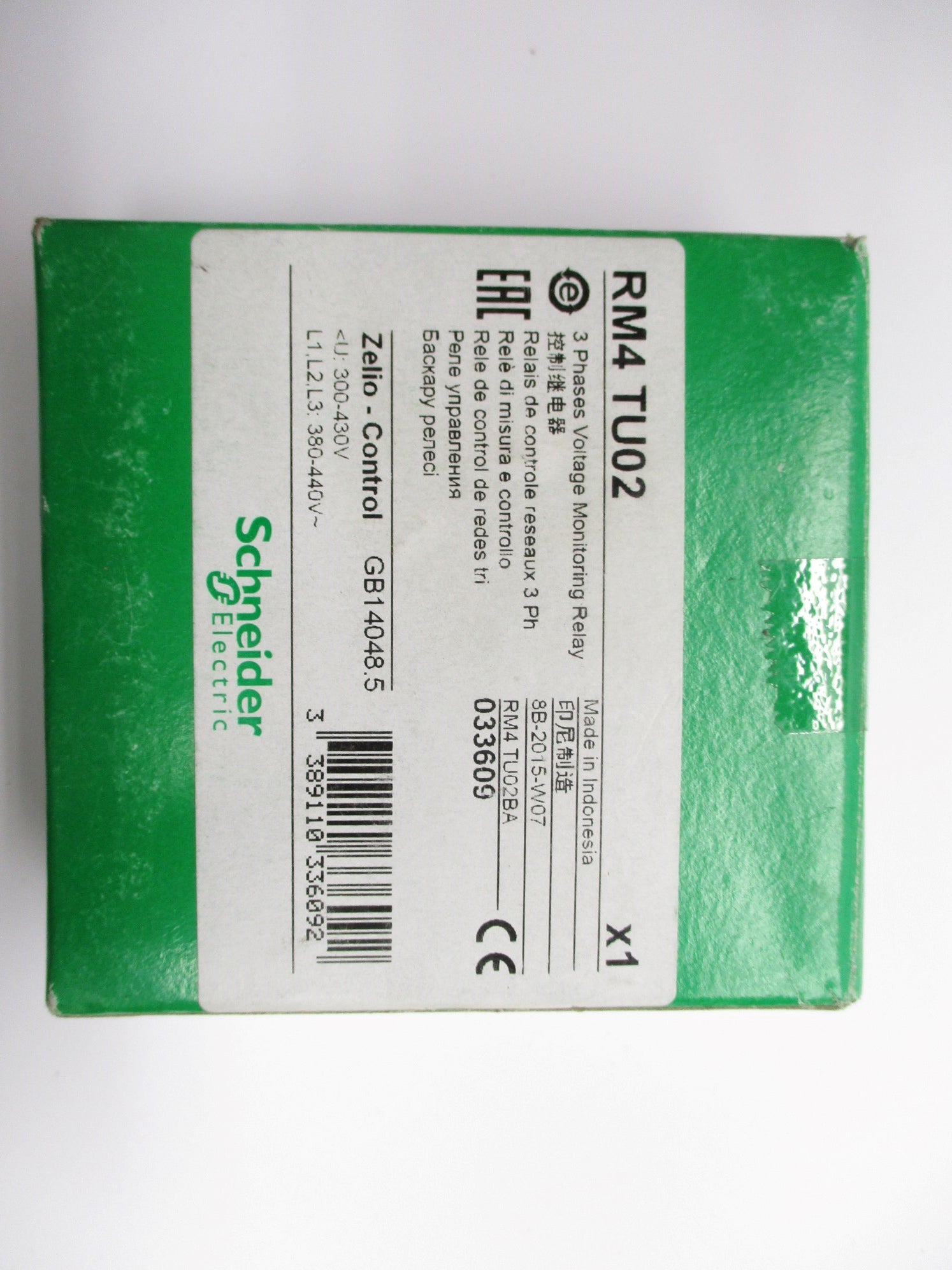 SCHNEIDER RM4TU02 380-440V NSMP
