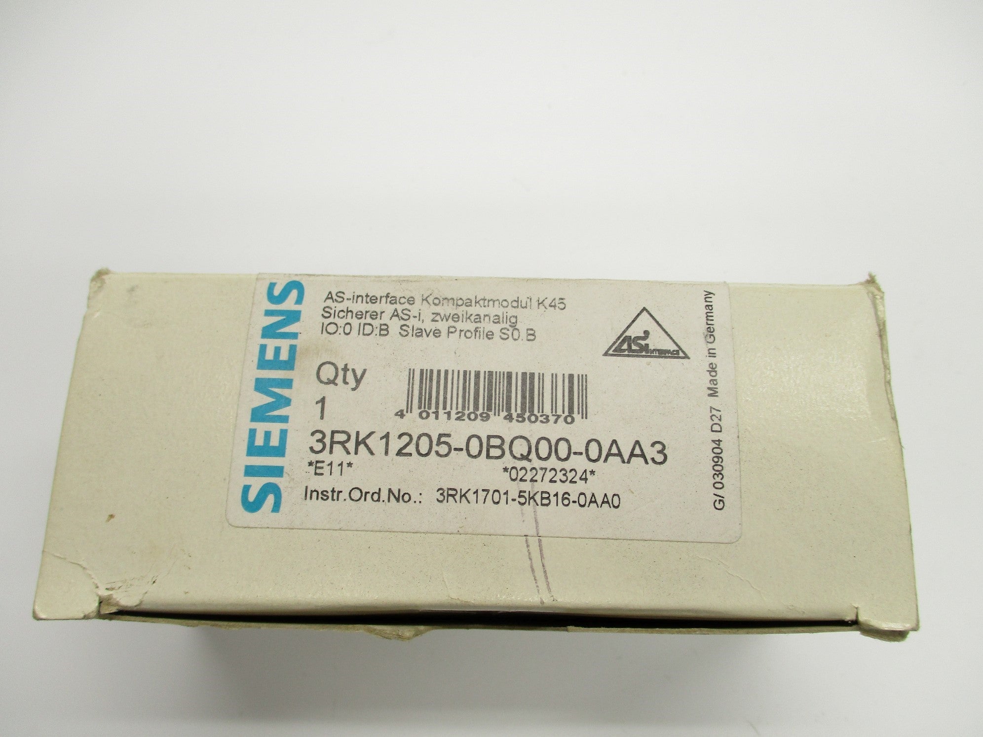 SIEMENS 3RK1205-0BQ00-0AA3 NSMP