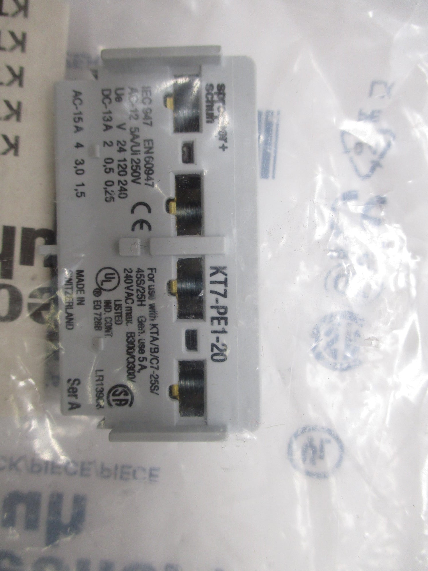 SPRECHER+SCHUH KT7-PE1-20 NSMP