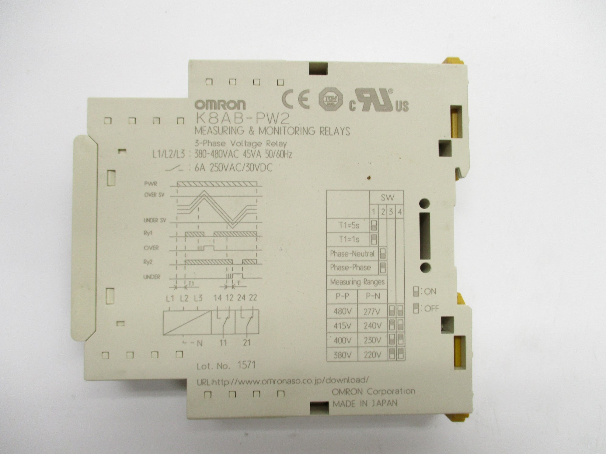 OMRON K8AB-PW2 NSMP
