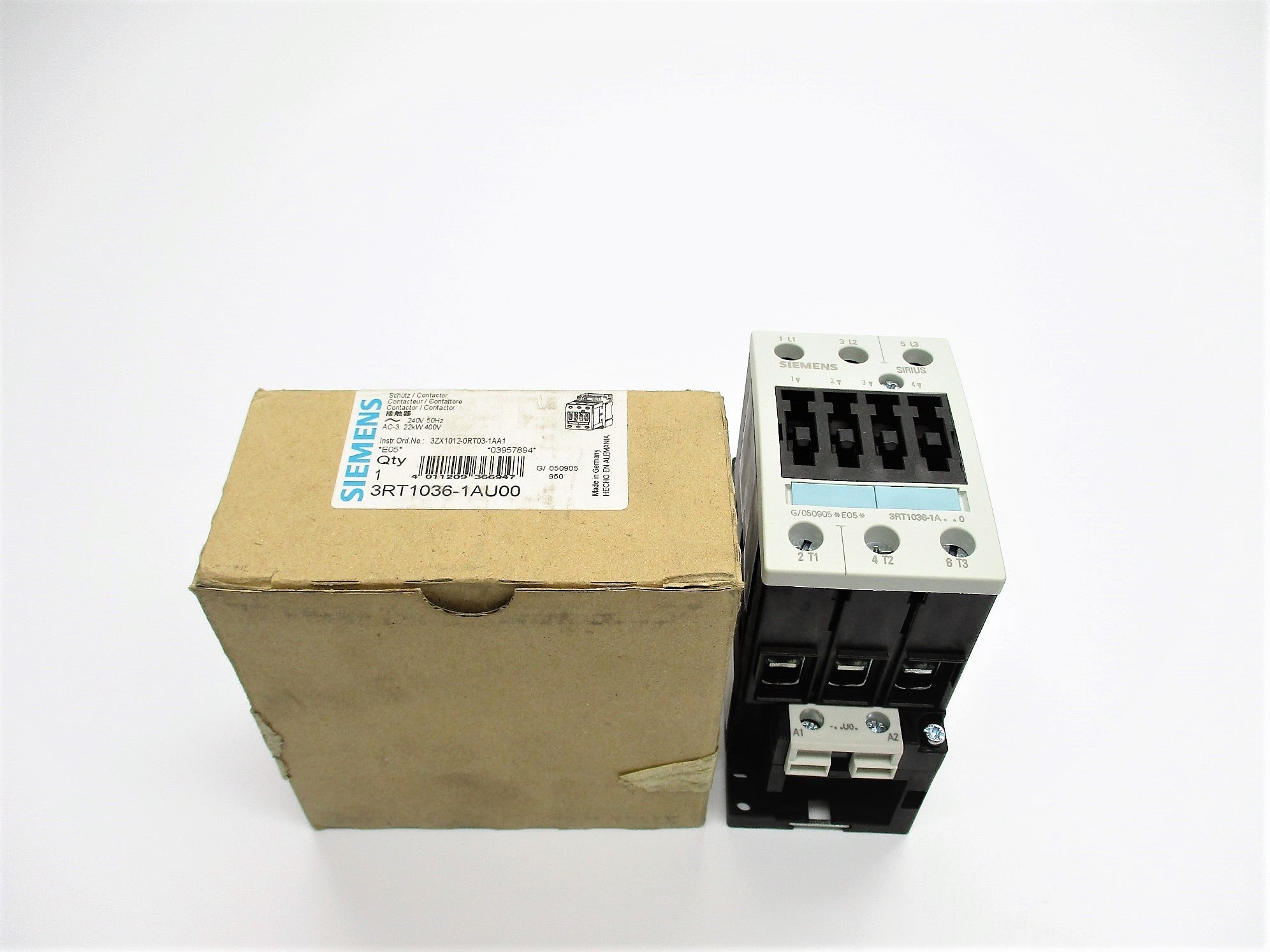 SIEMENS 3RT1036-1AU00 24V NSMP