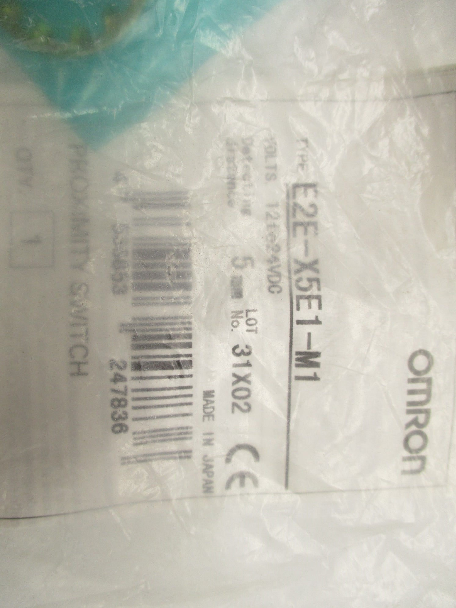 OMRON E2E-X5E1-M1 12-24VDC NSMP