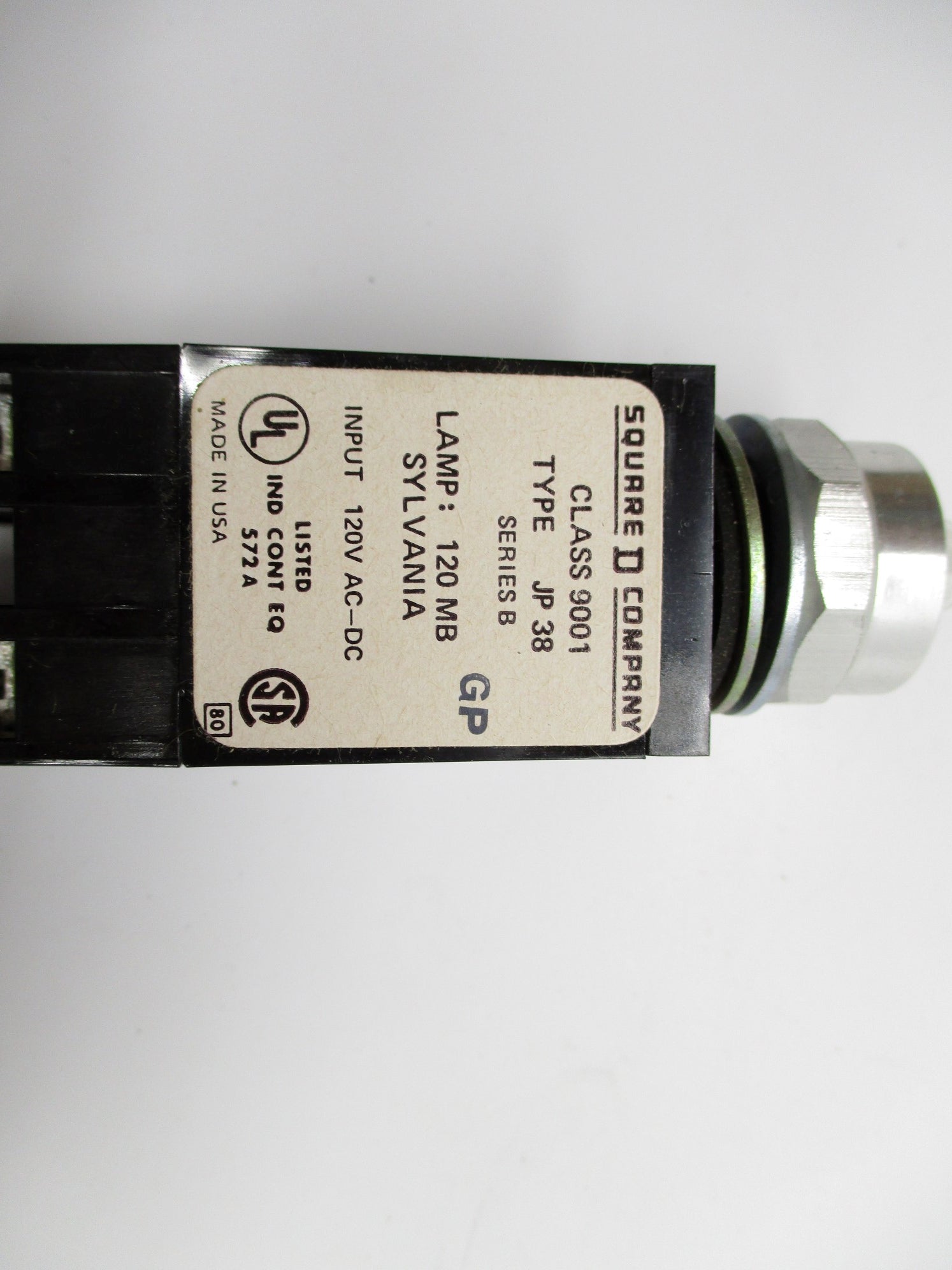 SQUARE D 9001JP38 SER. B NSMP