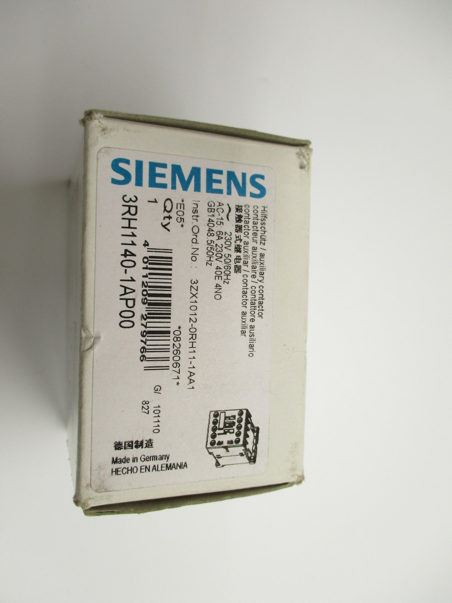 SIEMENS 3RH1140-1AP00 230V NSMP