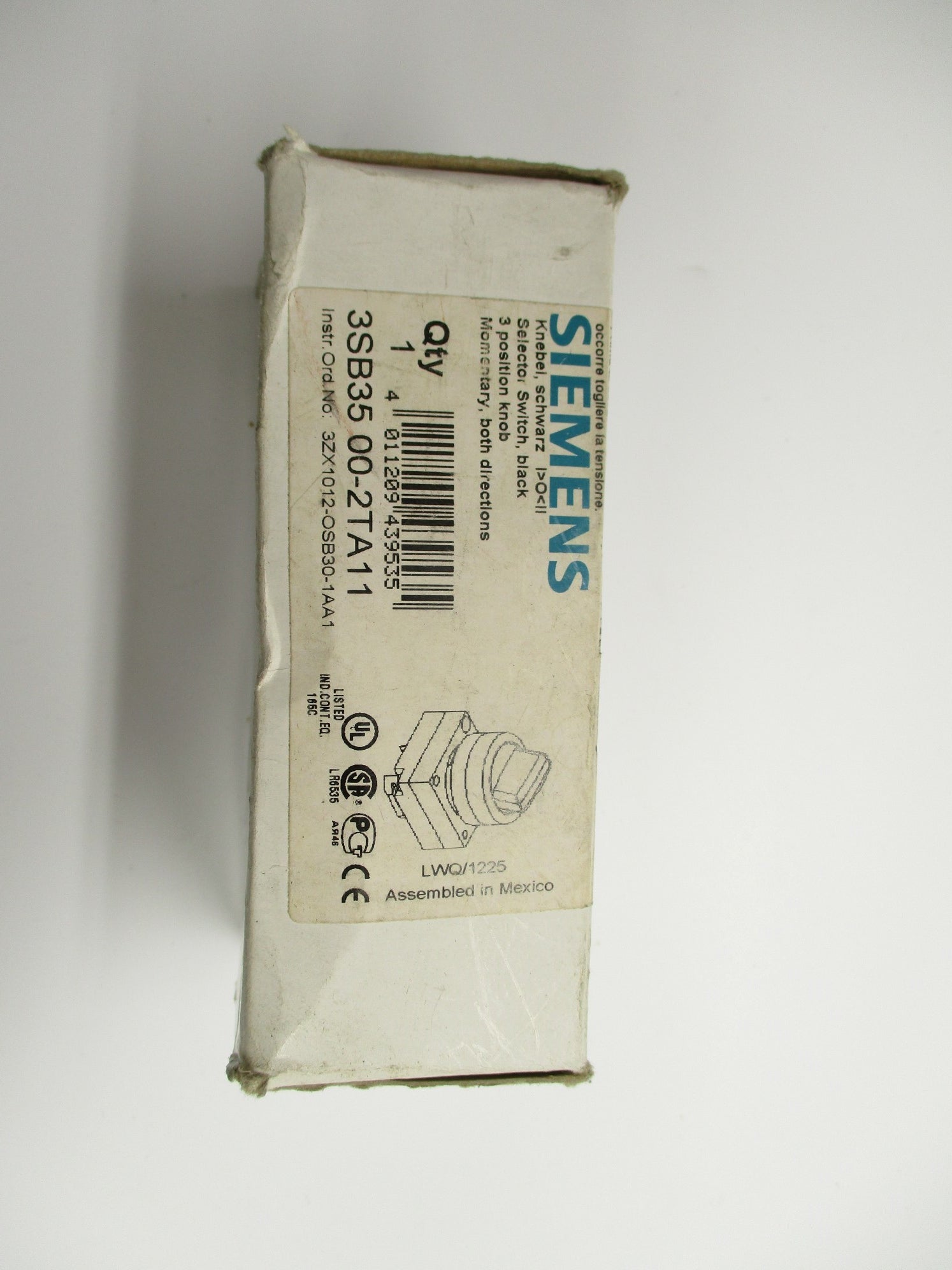 SIEMENS 3SB3500-2TA11 NSMP