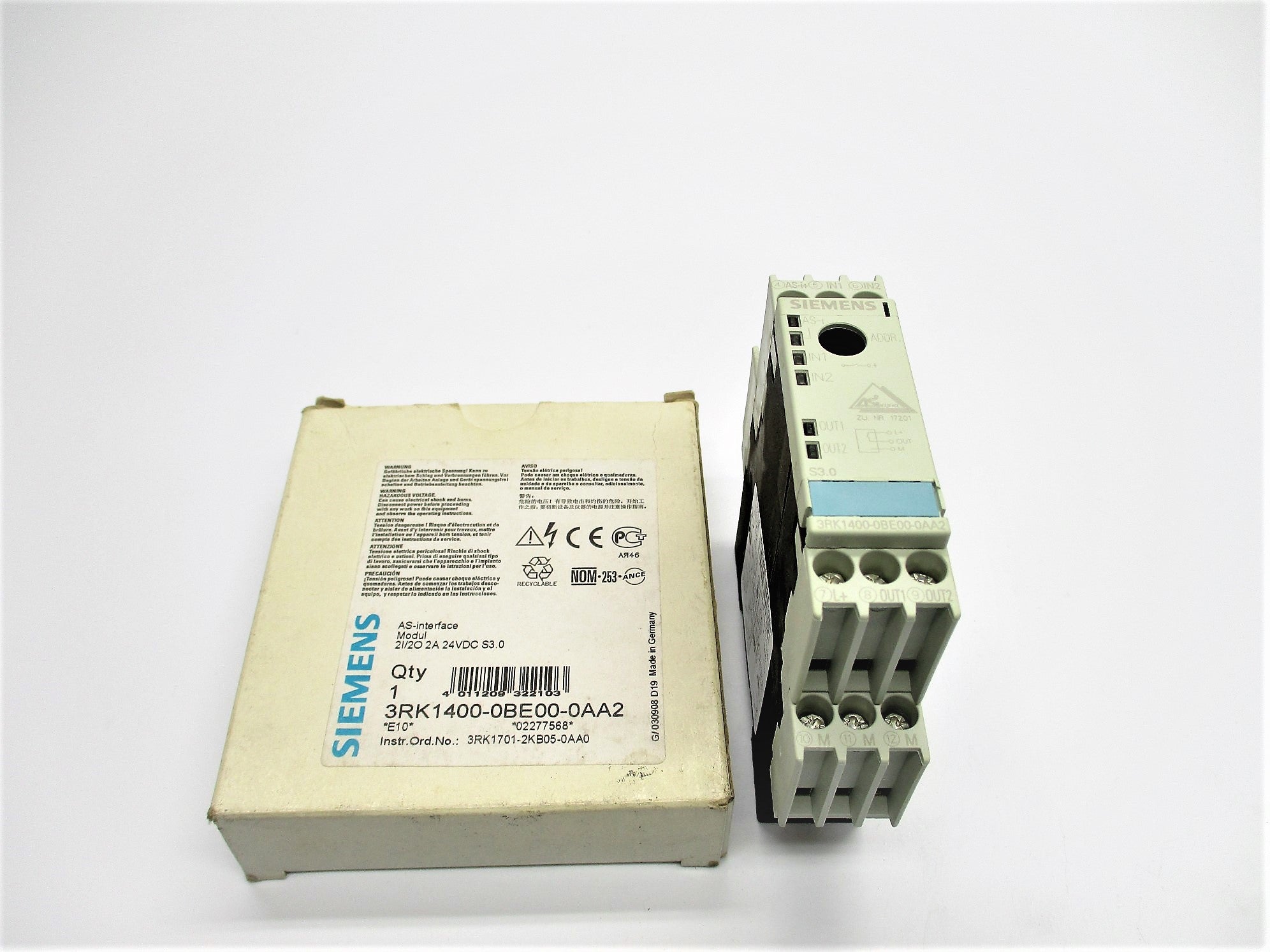 SIEMENS 3RK1400-0BE00-0AA2 NSMP