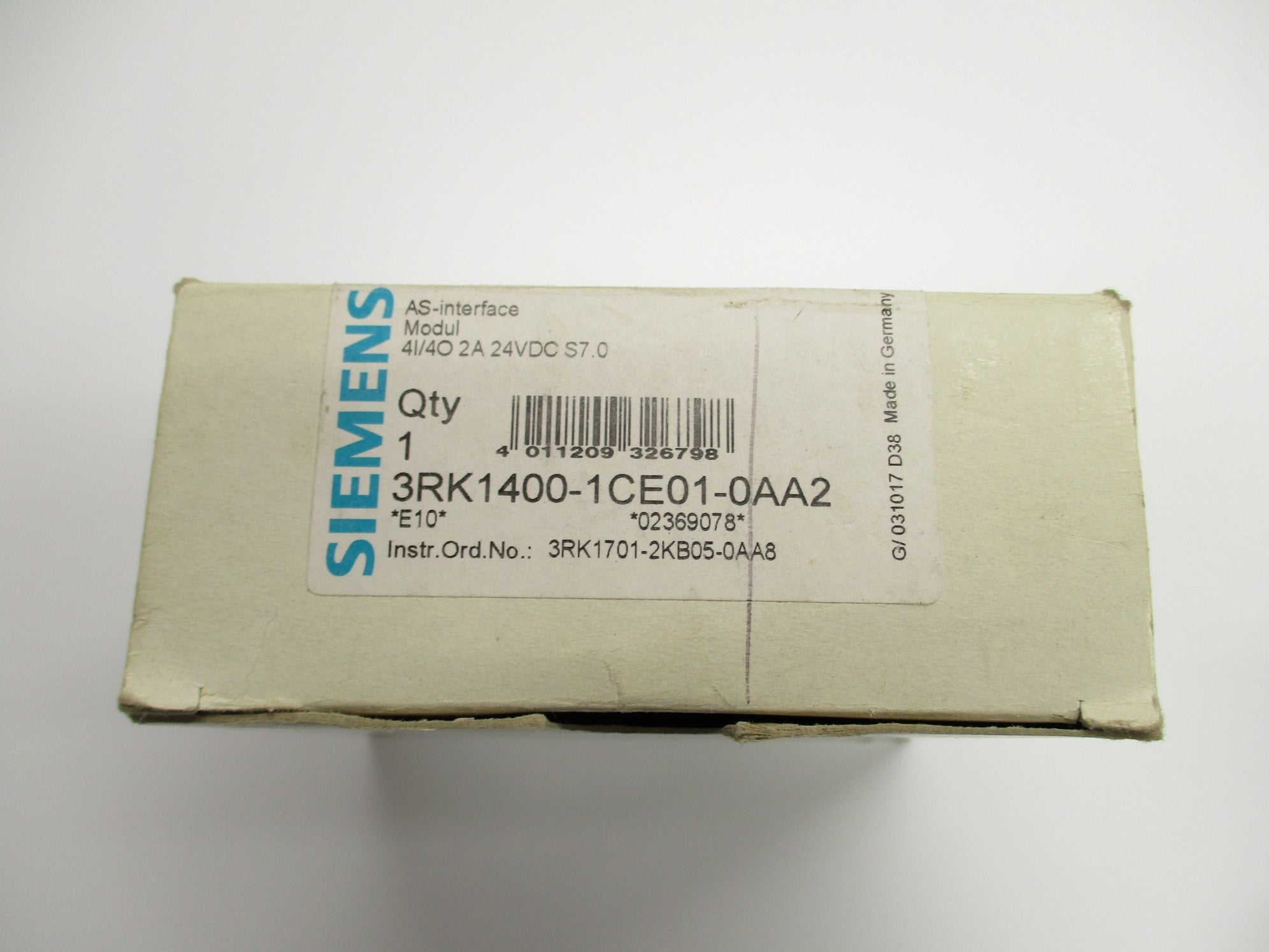 SIEMENS 3RK1400-1CE01-0AA2 NSMP