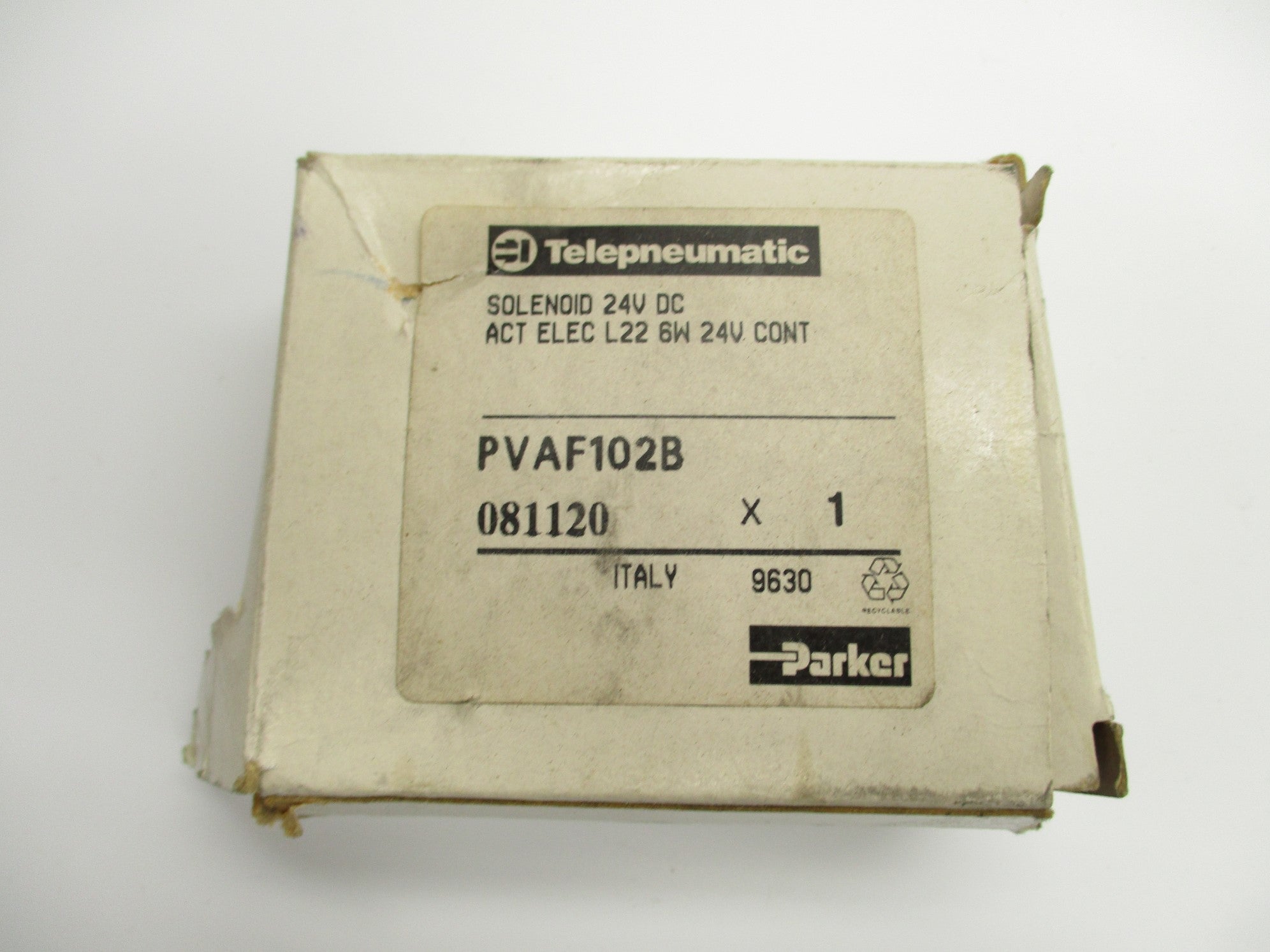 PARKER PVAF102B 24VDC NSMP